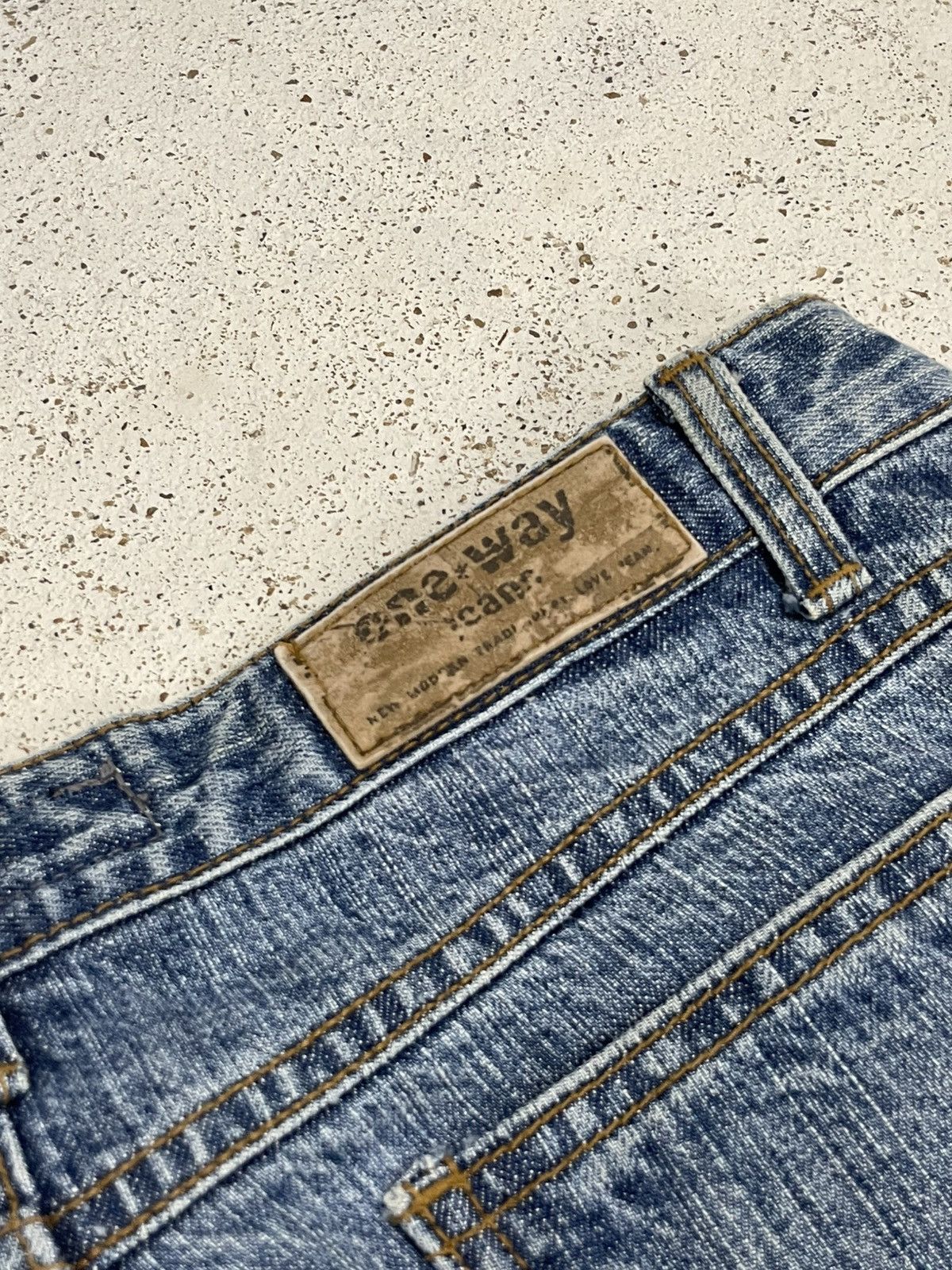 Other One Way Jeans Sexy & Delicious Girl Distressed Flare Size US 27 - 18 Thumbnail