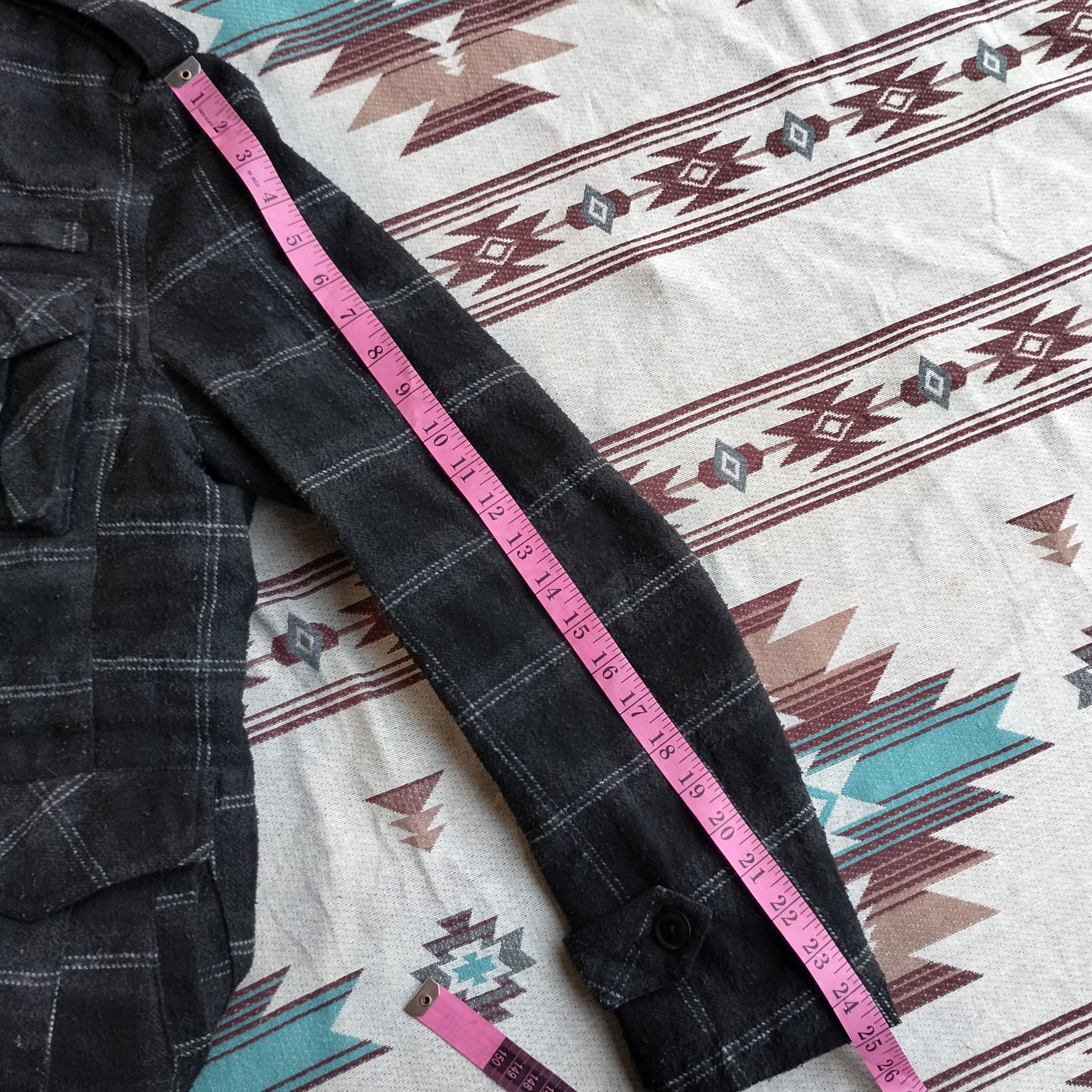 In The Attic In The Attic Rockers Garment plaid hooded jacket Size US L / EU 52-54 / 3 - 11 Thumbnail