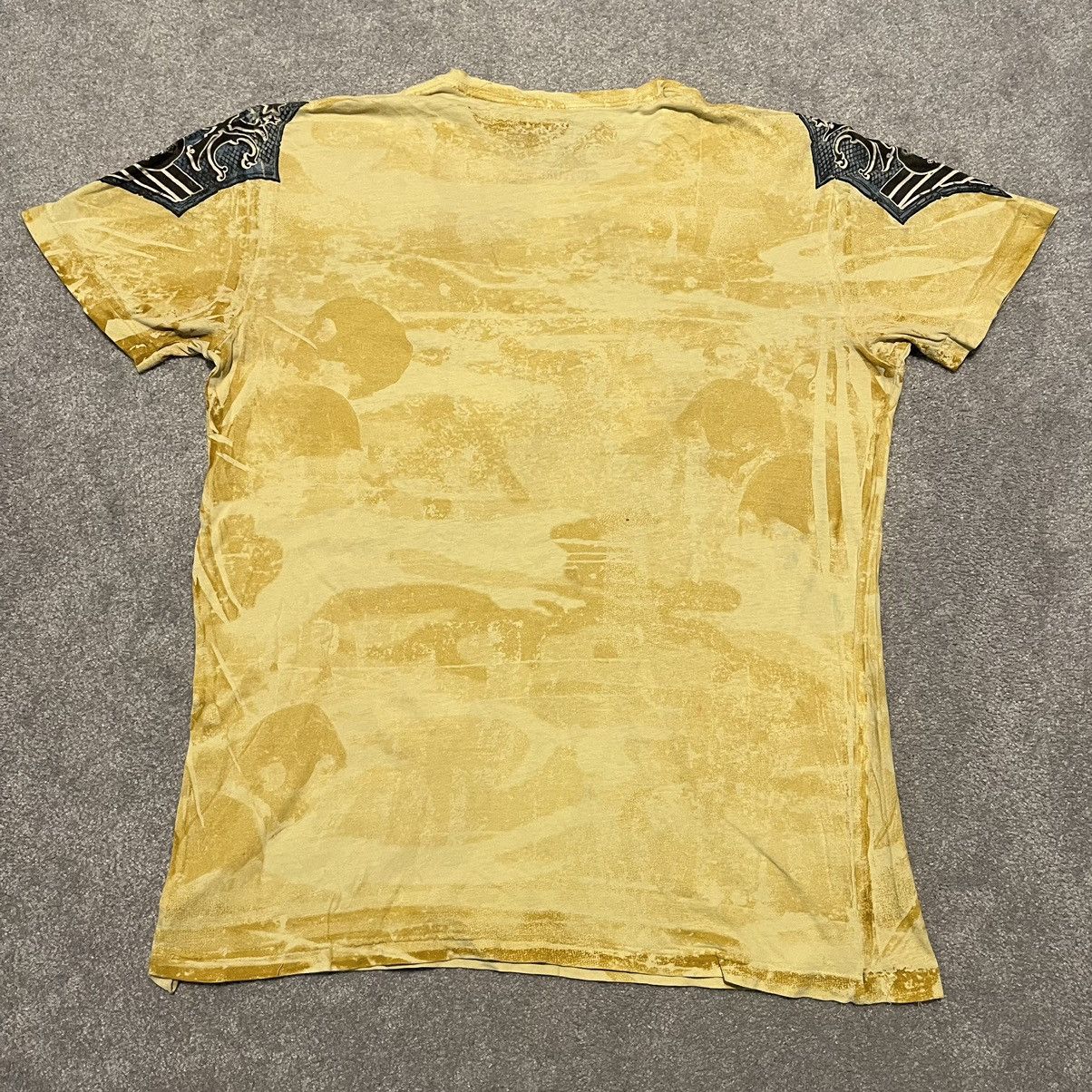 Affliction Vintage Y2K Affliction Xtreme Couture Eagle Graphic T Shirt Size US XXL / EU 58 / 5 - 3 Thumbnail