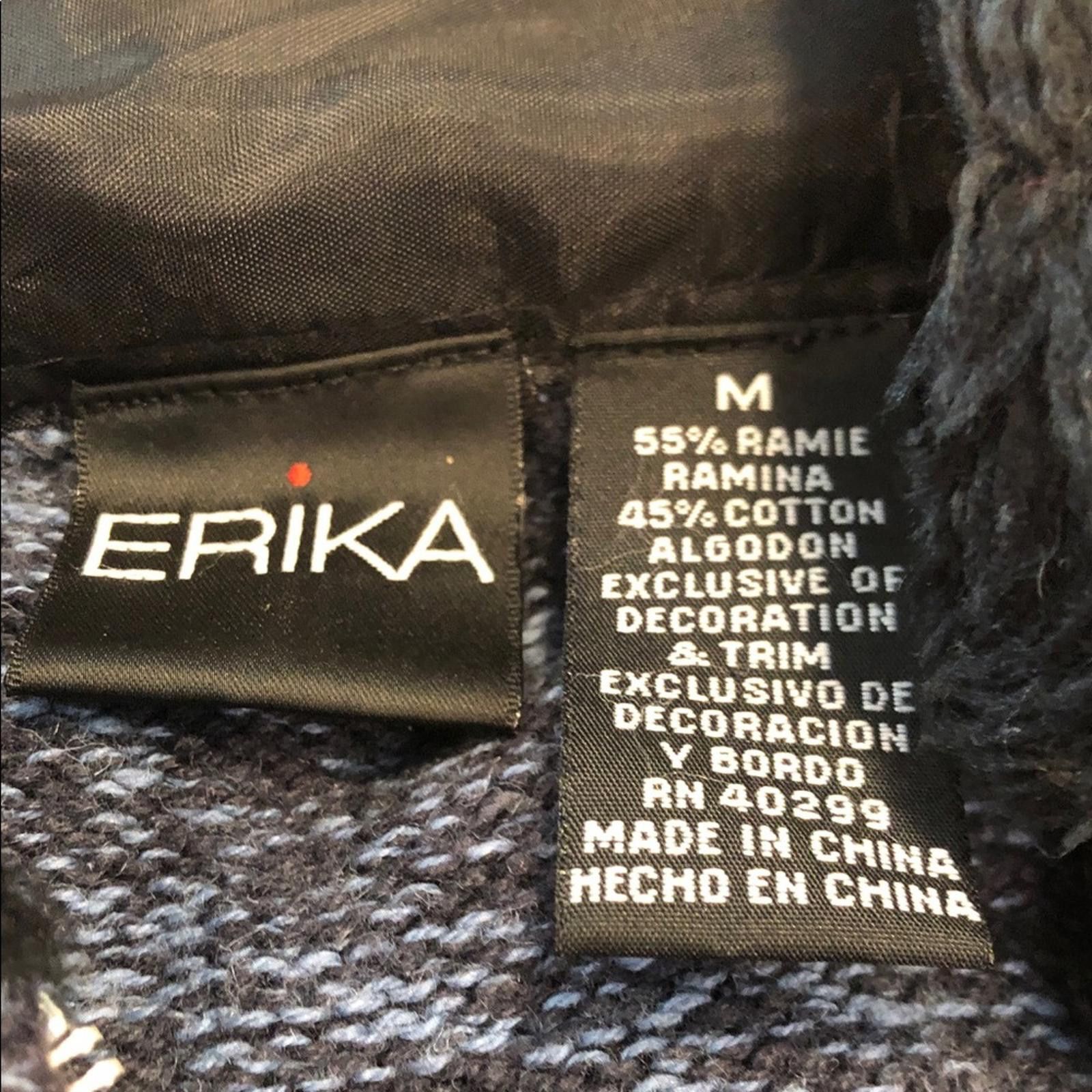 Erima Erika Christmas Knit Sweater snowflakes embroidery SZ Med Size M / US 6-8 / IT 42-44 - 7 Thumbnail