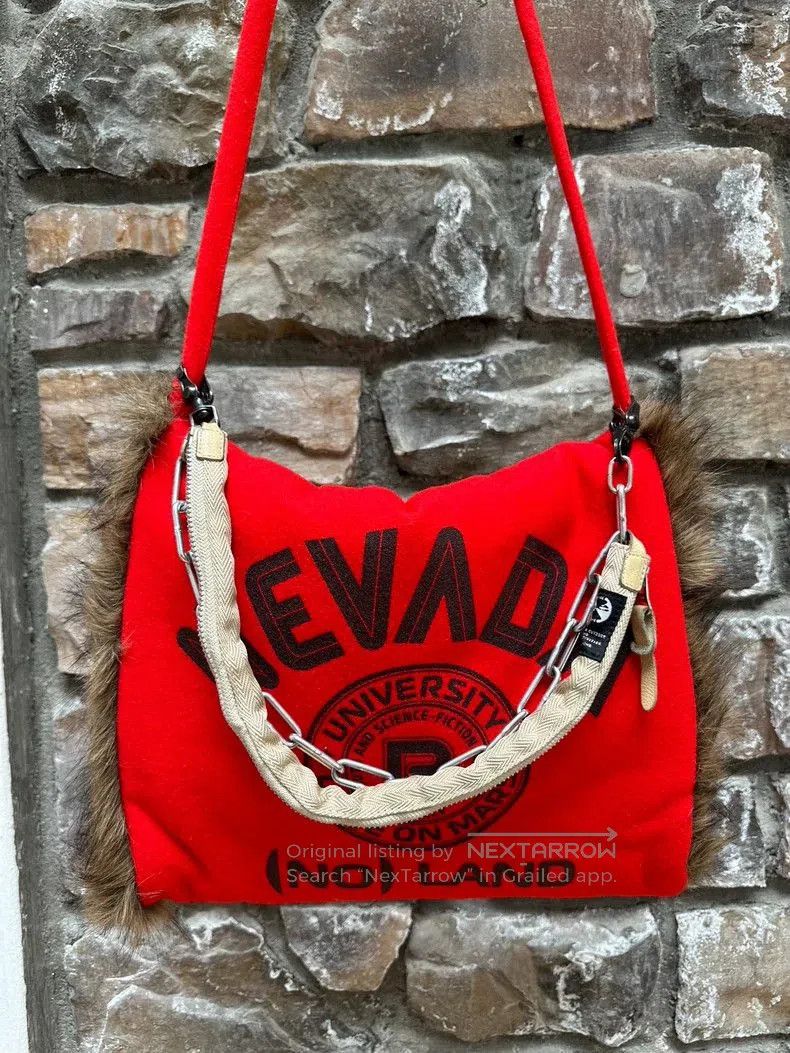 Raf Simons Raf Simons Fur Handbag with Tag. Size ONE SIZE - 1 Thumbnail