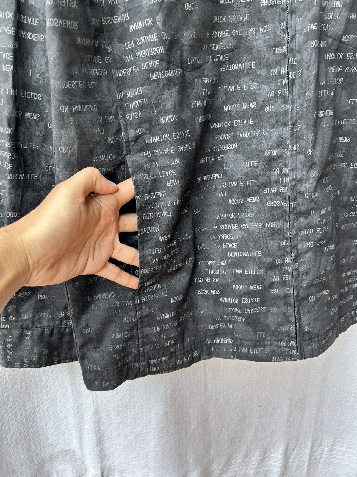 Other Japanese style moderm poem zip jacket ifsix lgb Size US L / EU 52-54 / 3 - 9 Thumbnail