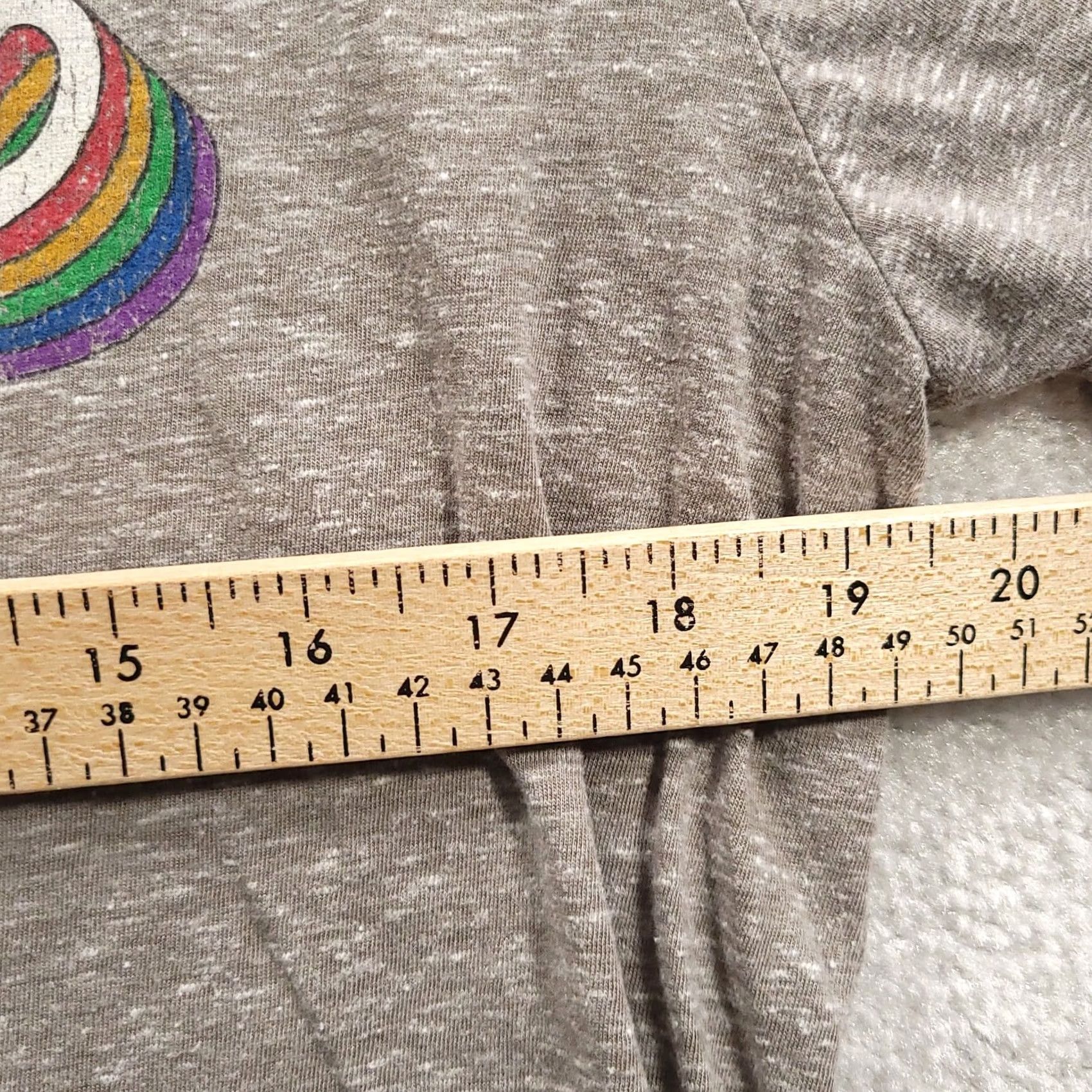 Spell Royce Brand T Shirt Women's Large Gray Illinois Spell Out Tee Short Sleeve Round Hem Crew Neck Pullover Casual 90s Summer Vintage: No Size L / US 10 / IT 46 - 5 Thumbnail
