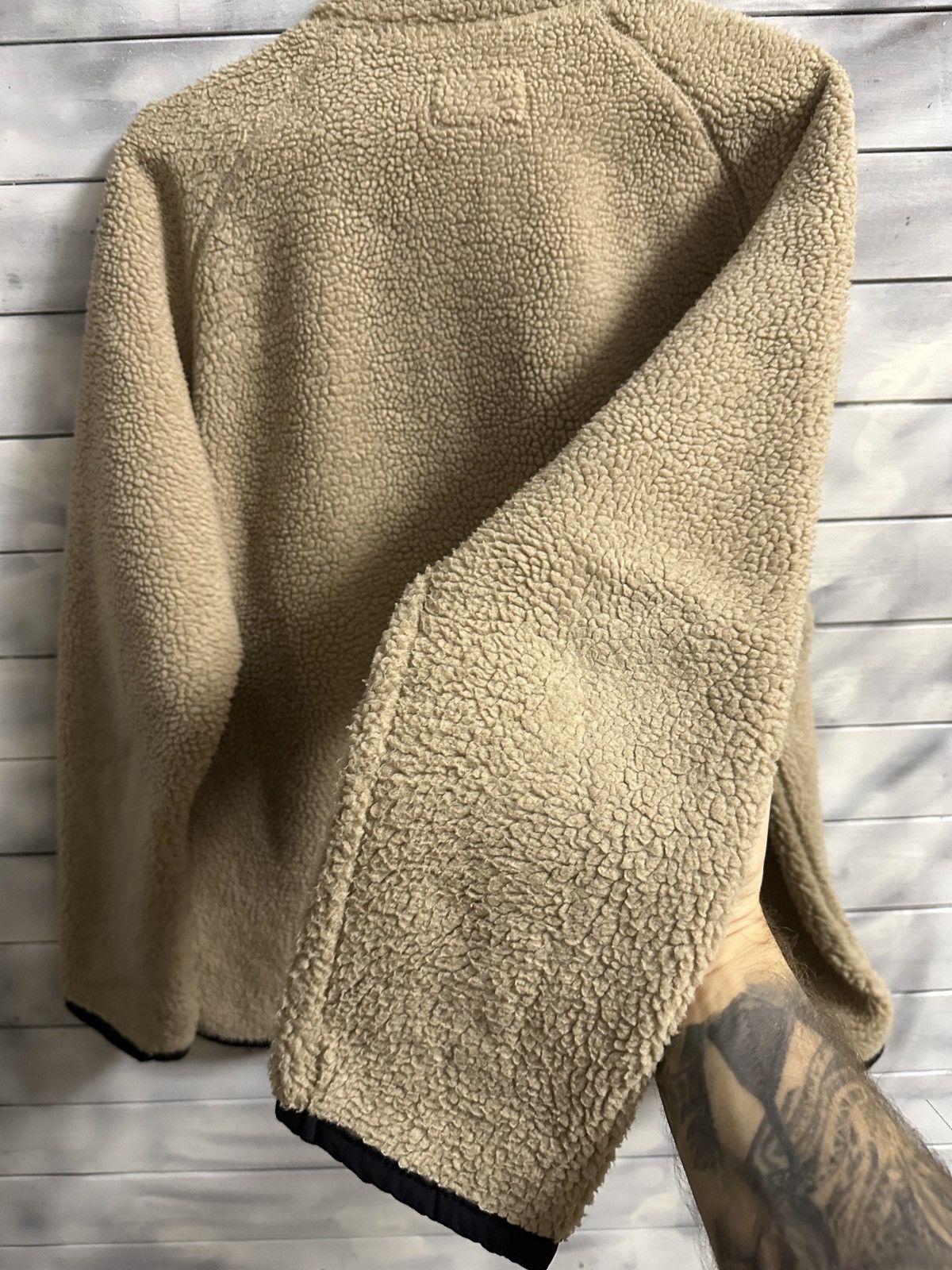 Folk Rare Teddy Jacket Folk Luxury Beige Size US L / EU 52-54 / 3 - 12 Thumbnail