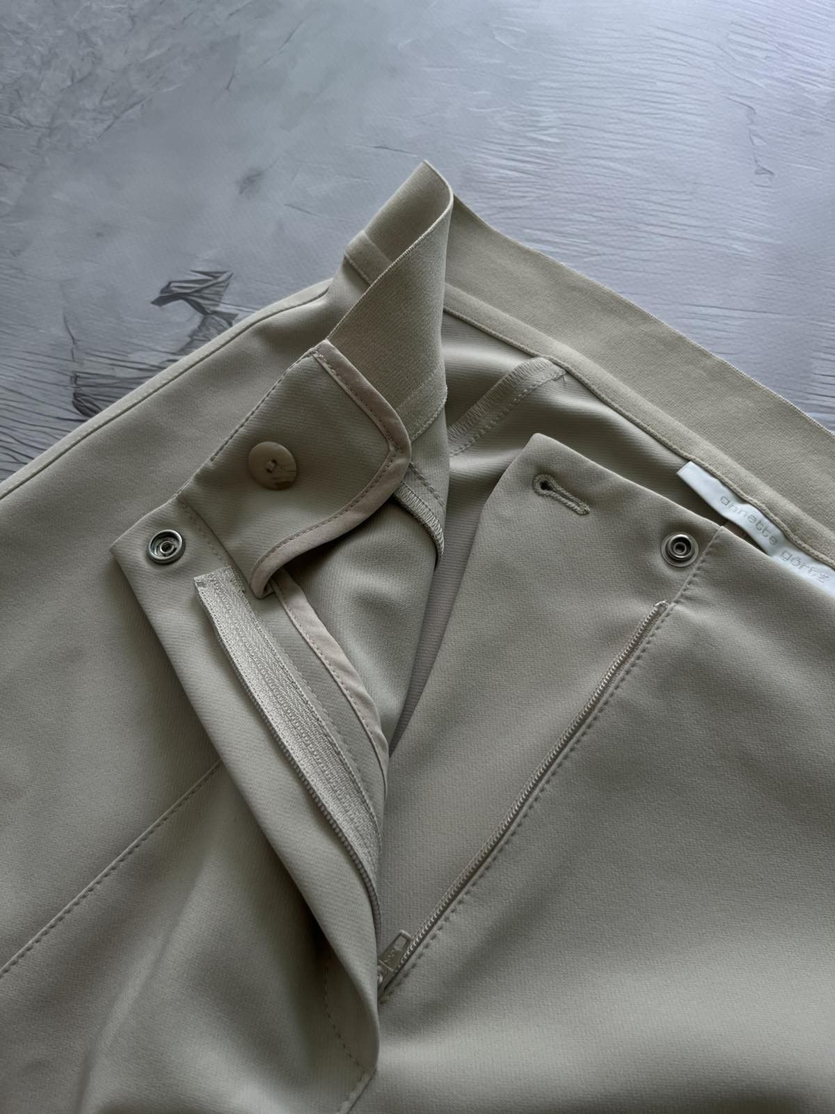 Annette Gortz Annete Gortz Woomen’s Classic Pants beige Size 27" / US 4 / IT 40 - 5 Thumbnail