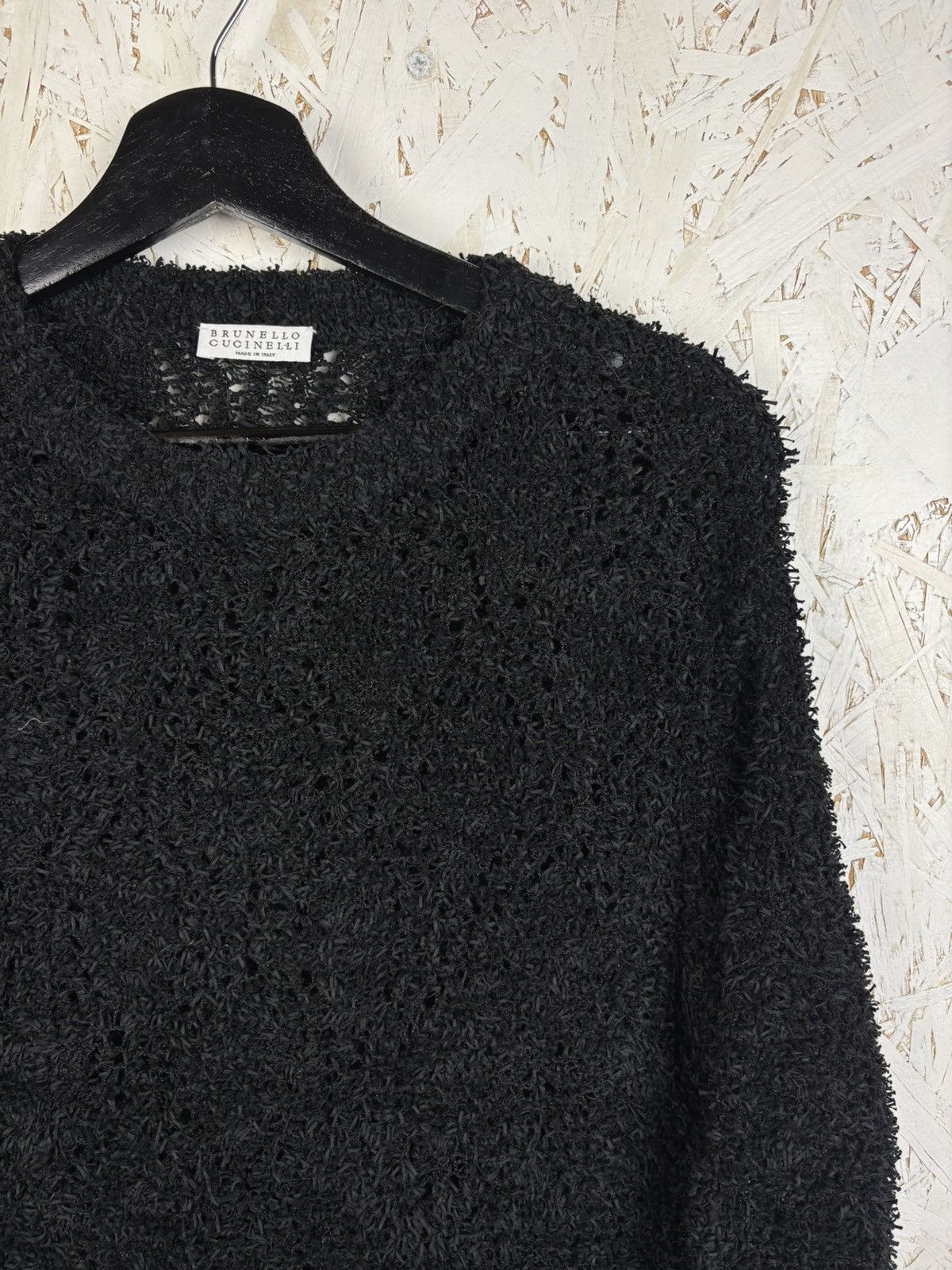 Brunello Cucinelli Brunello Cucinelli Textured Knit Fuzzy Sweater Sweatshirt Size S / US 4 / IT 40 - 2 Thumbnail