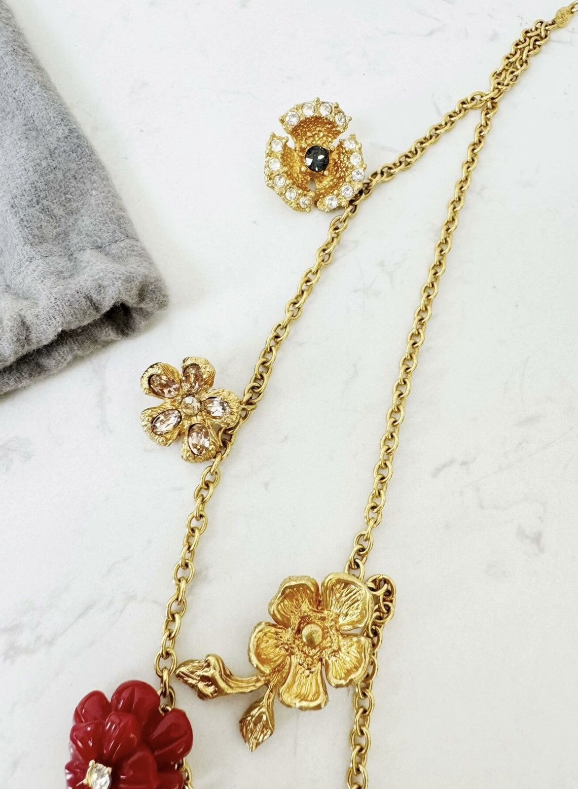 Alexander McQueen "alexandermcq McQueen necklace sweater chain Size ONE SIZE - 2 Thumbnail
