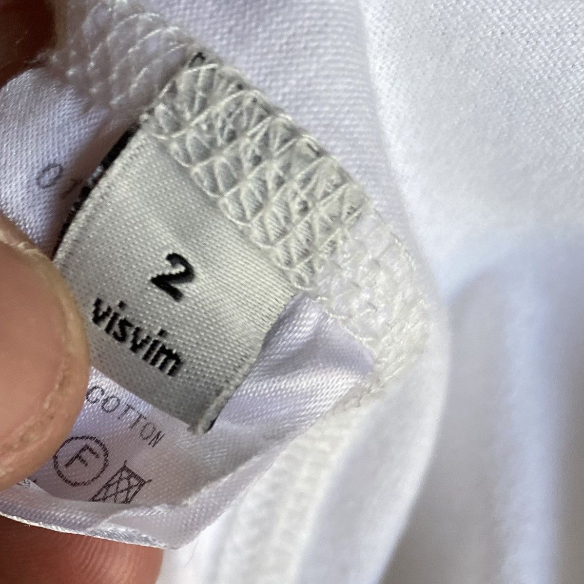 Visvim Visvim Contrast Trim Hem T Shirt Size US S / EU 44-46 / 1 - 4 Thumbnail