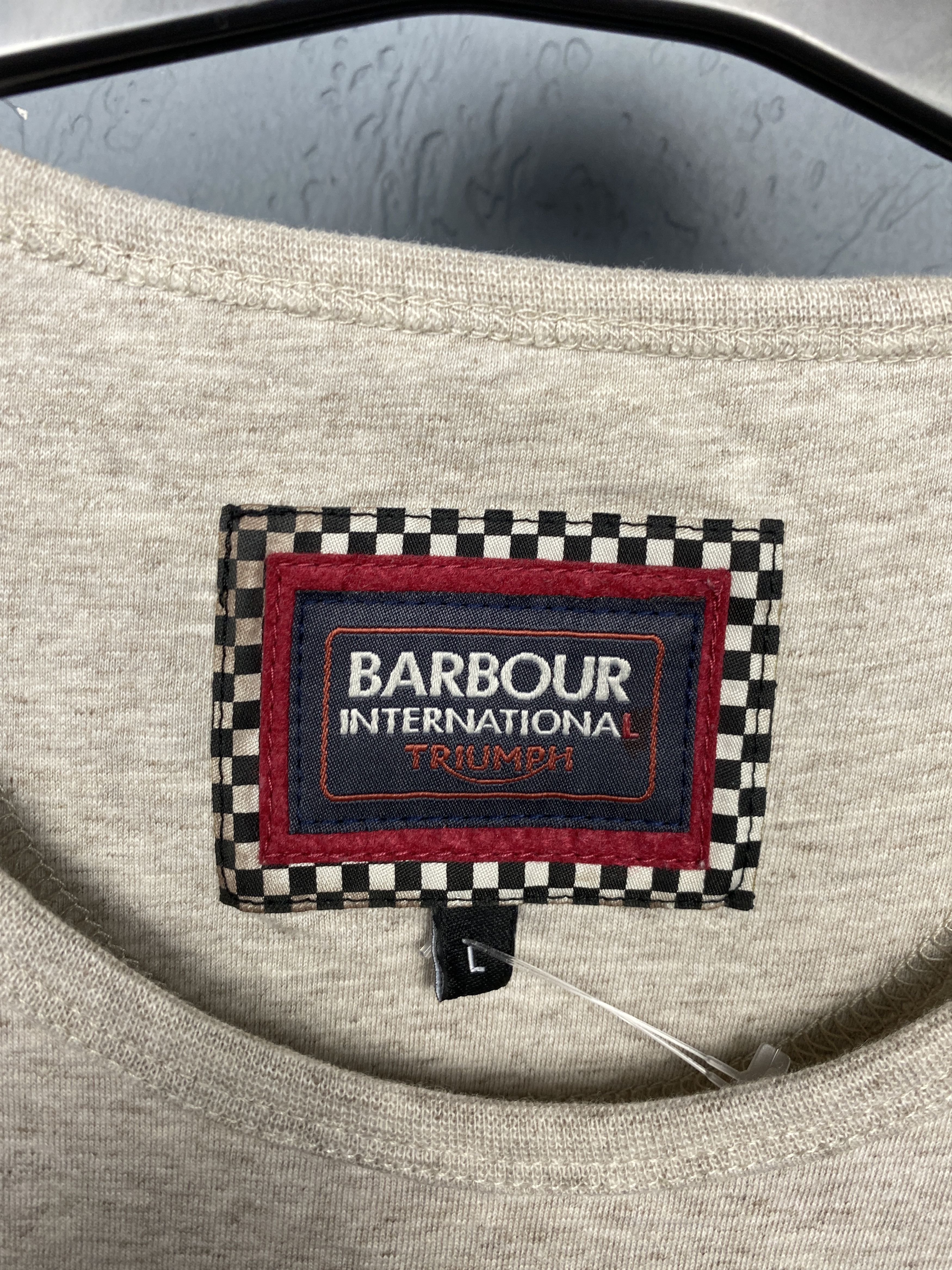 Barbour Barbour International Triumph Vintage Mens Crew Neck T-Shirt Size US L / EU 52-54 / 3 - 4 Thumbnail