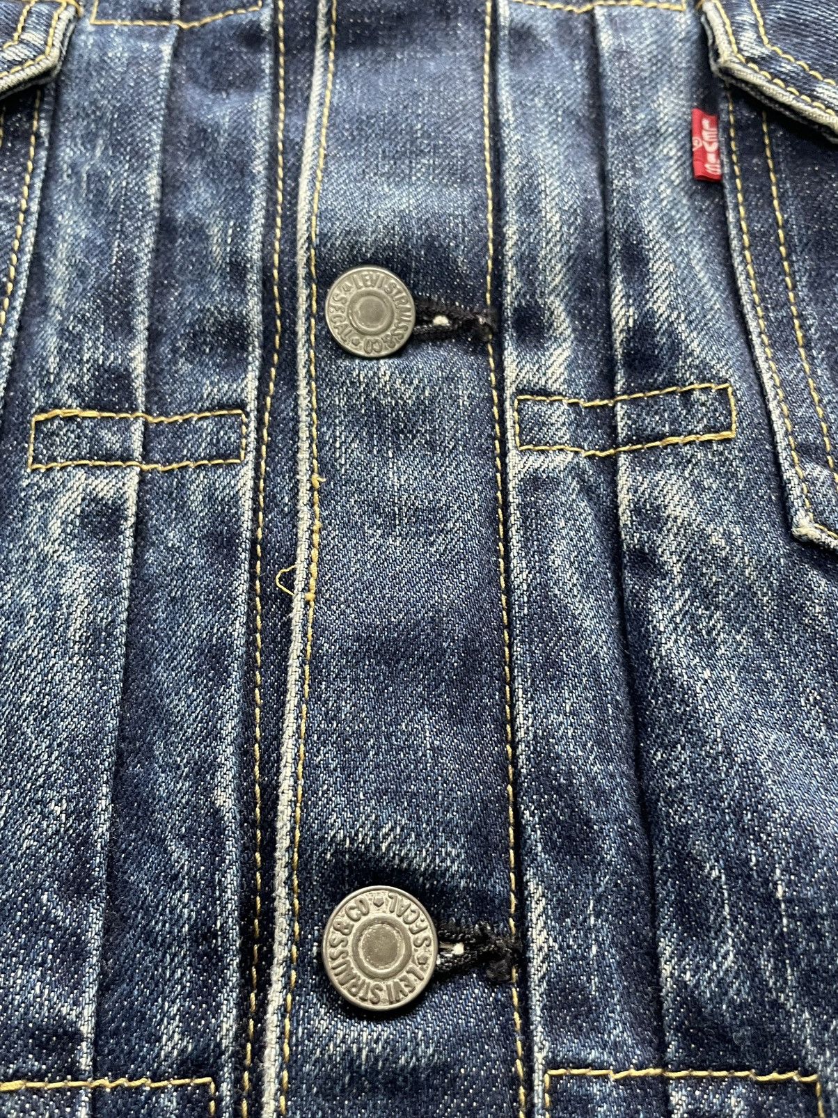 Levi's Vintage 1999 Levis 507XX E Selvedge Denim Jacket Size US S / EU 44-46 / 1 - 20 Thumbnail