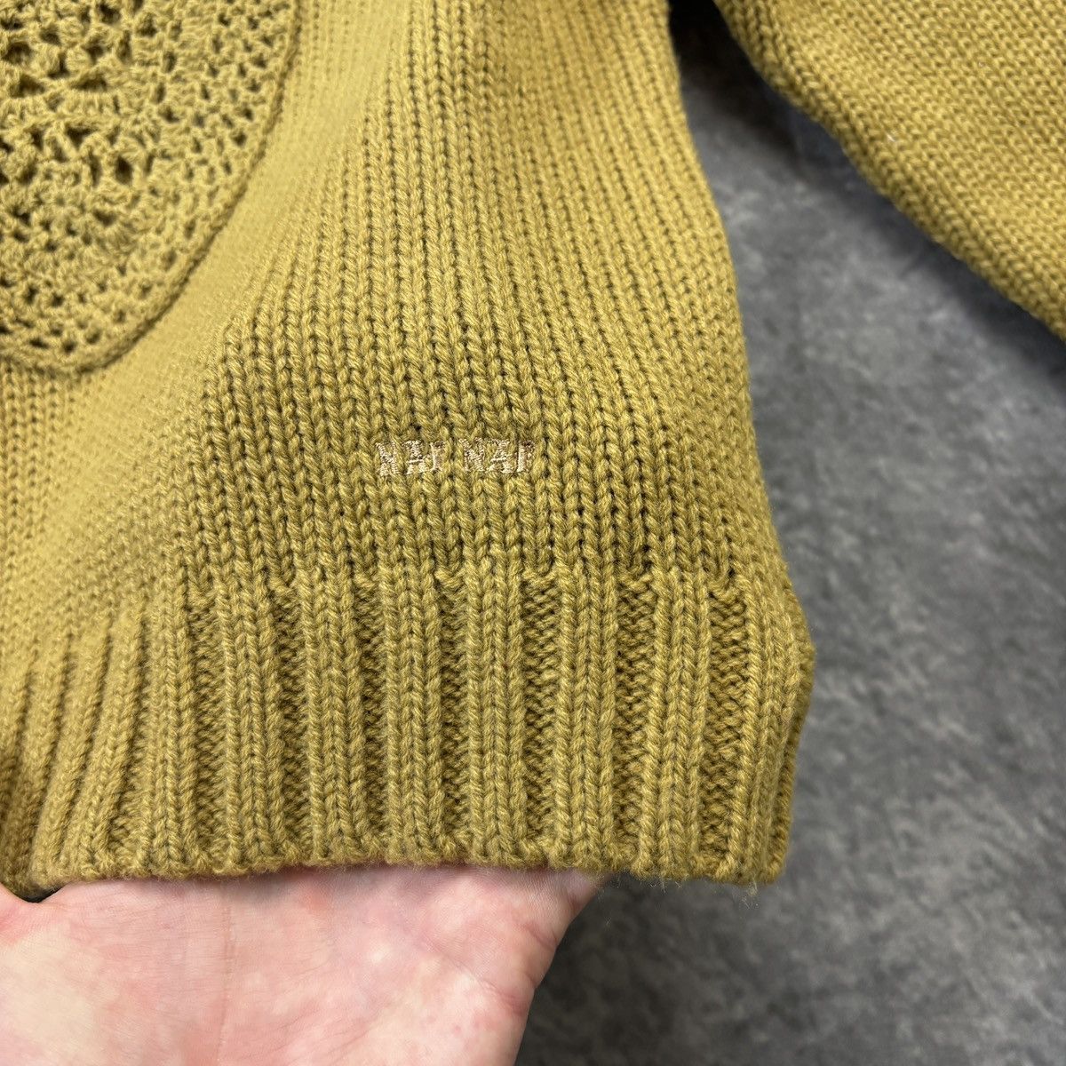 Vintage 1990s Vintage Naf Naf Sweater Small Made in France Junior Size XXS / US 00 / IT 34 - 4 Thumbnail