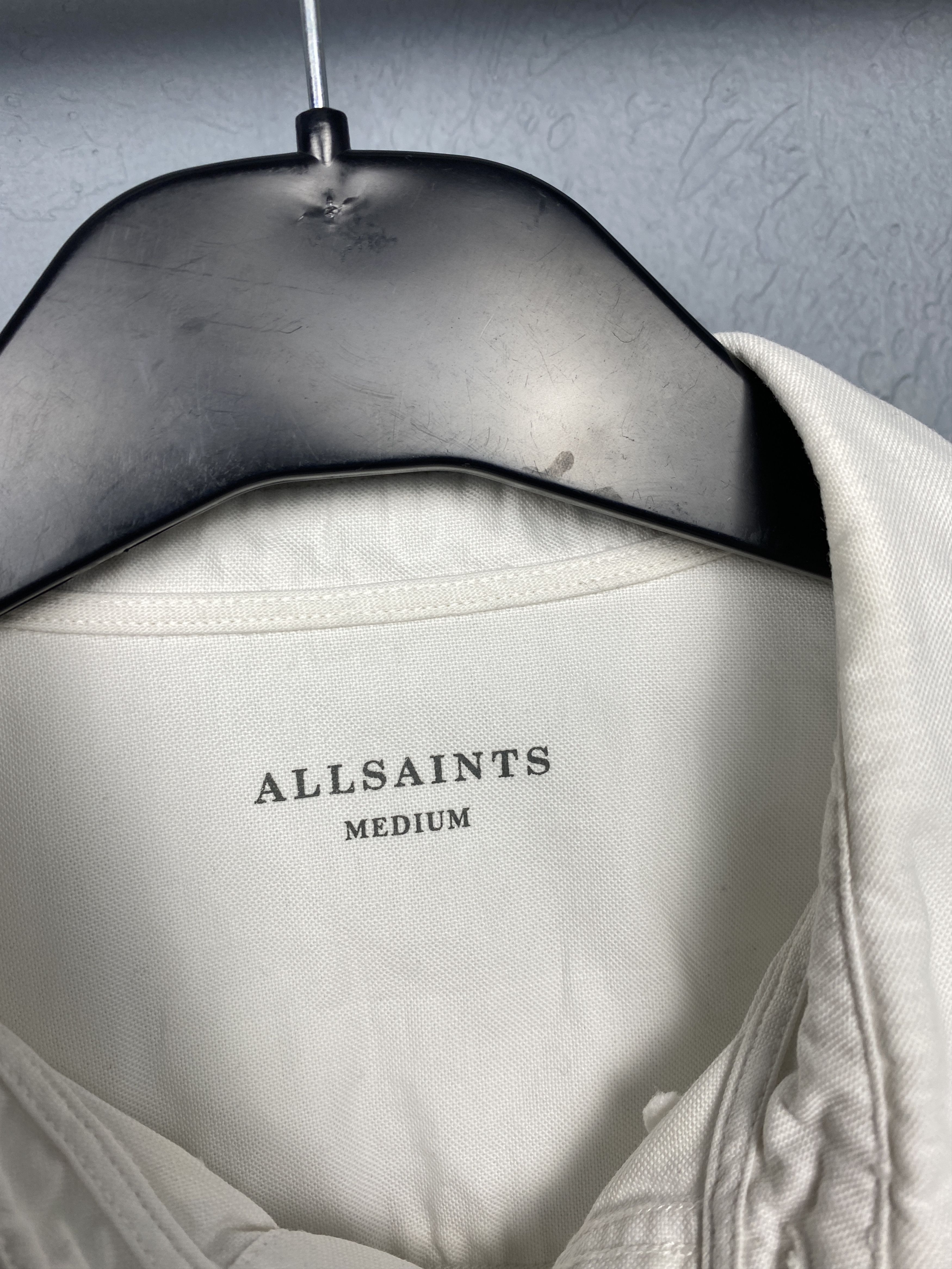 Allsaints Allsaints Vintage Mens Hungtinton Short Sleeve Shirt Size US M / EU 48-50 / 2 - 4 Thumbnail