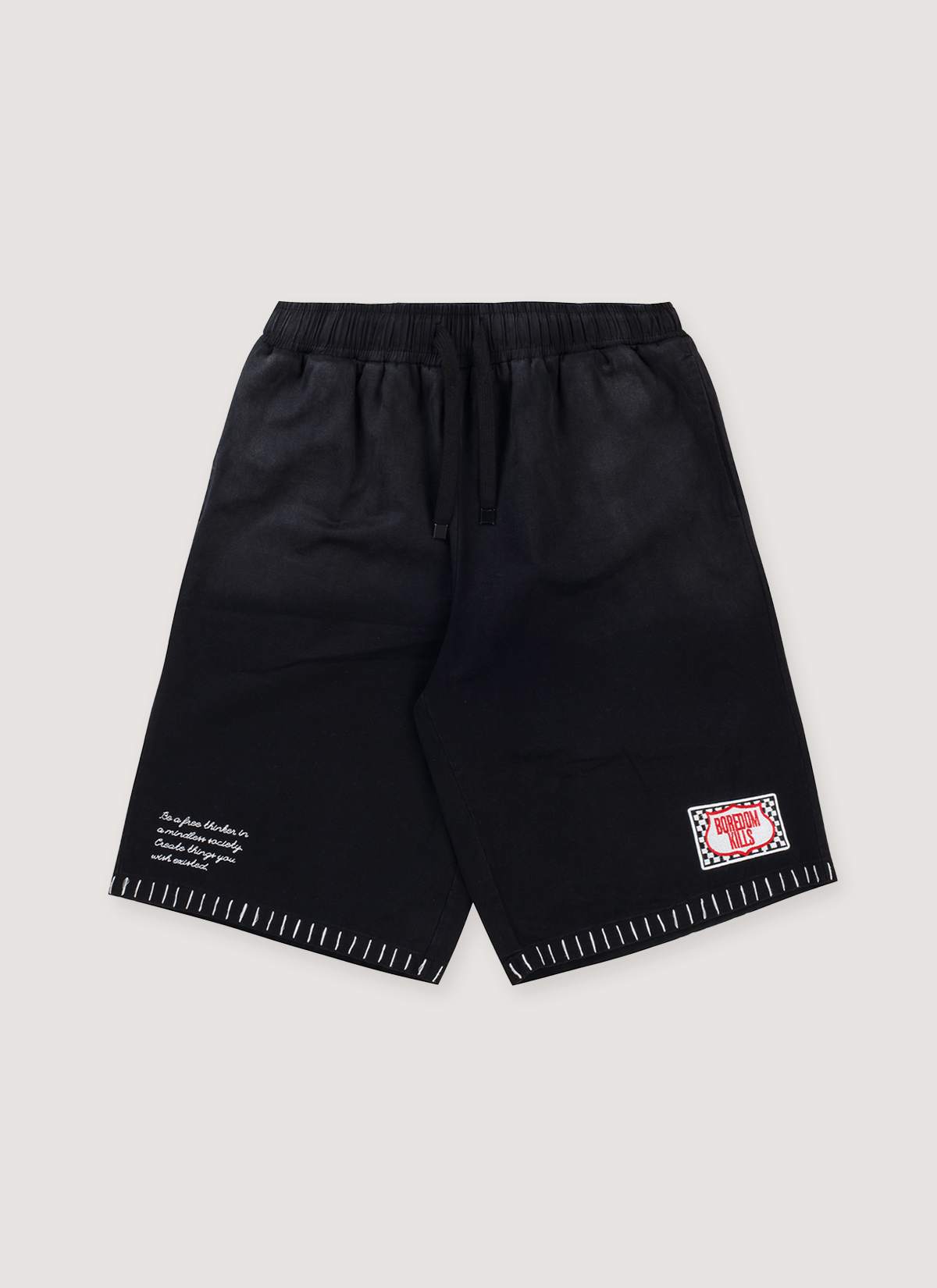 Other Boredom Kills BK Villa Shorts Black Size US 38 / EU 54 - 1 Thumbnail