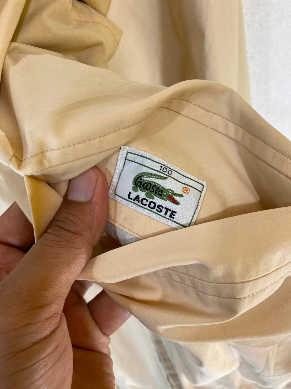 Lacoste vintage lacoste reversible jacket very nice design Size US L / EU 52-54 / 3 - 12 Thumbnail