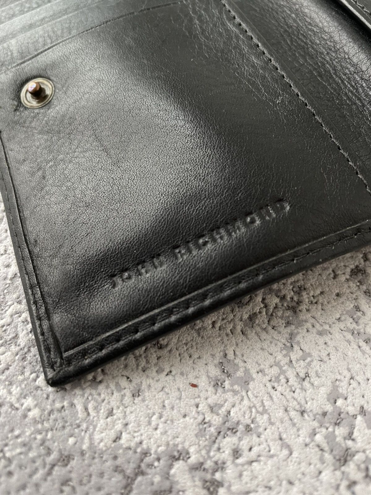 John Richmond × Vintage Vintage John Richmond Leather Wallet Size ONE SIZE - 5 Thumbnail