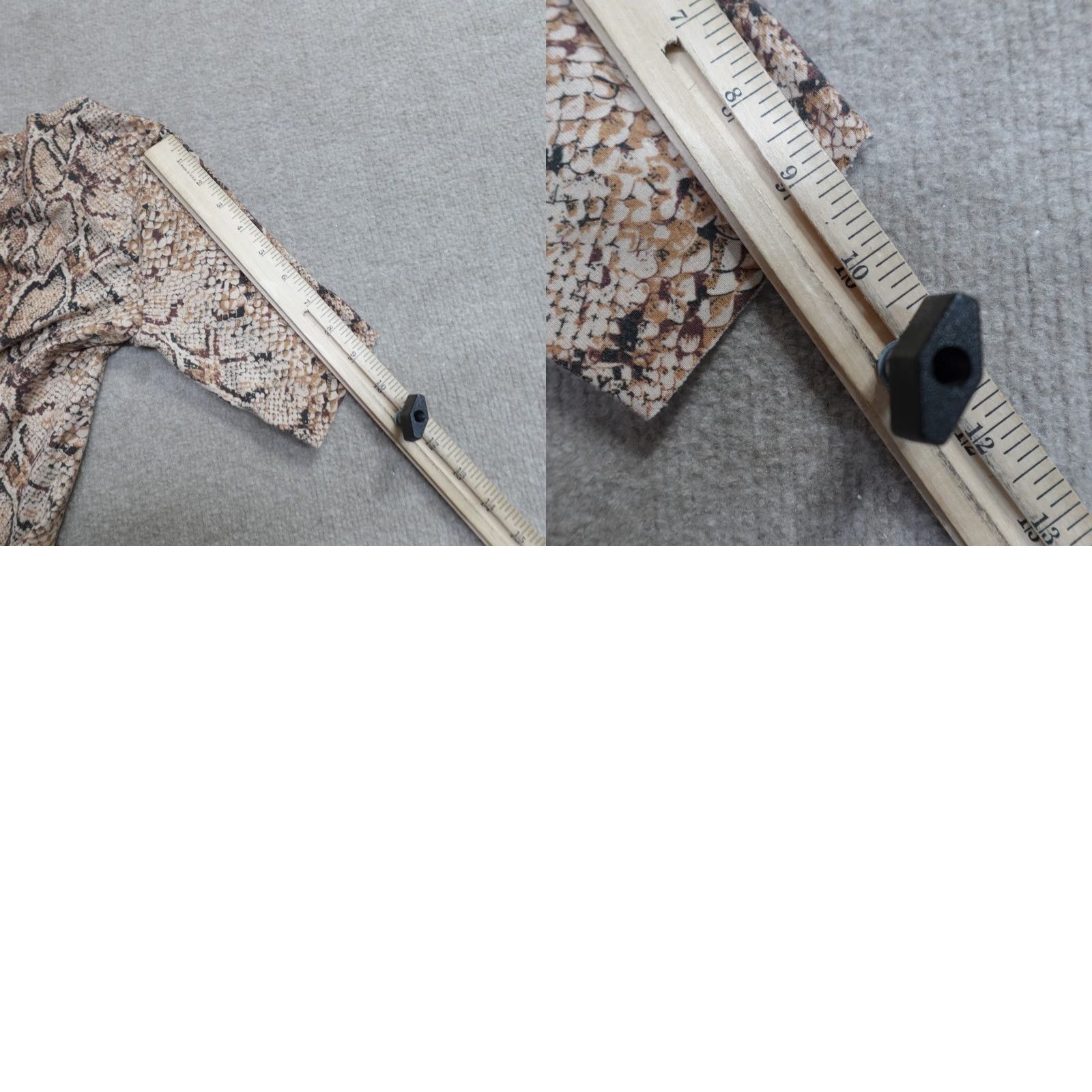 Reformation Reformation Dress Long Beige Snake Print Tencell Made in USA M Women Sundress CDuffle? Size M / US 6-8 / IT 42-44 - 8 Thumbnail