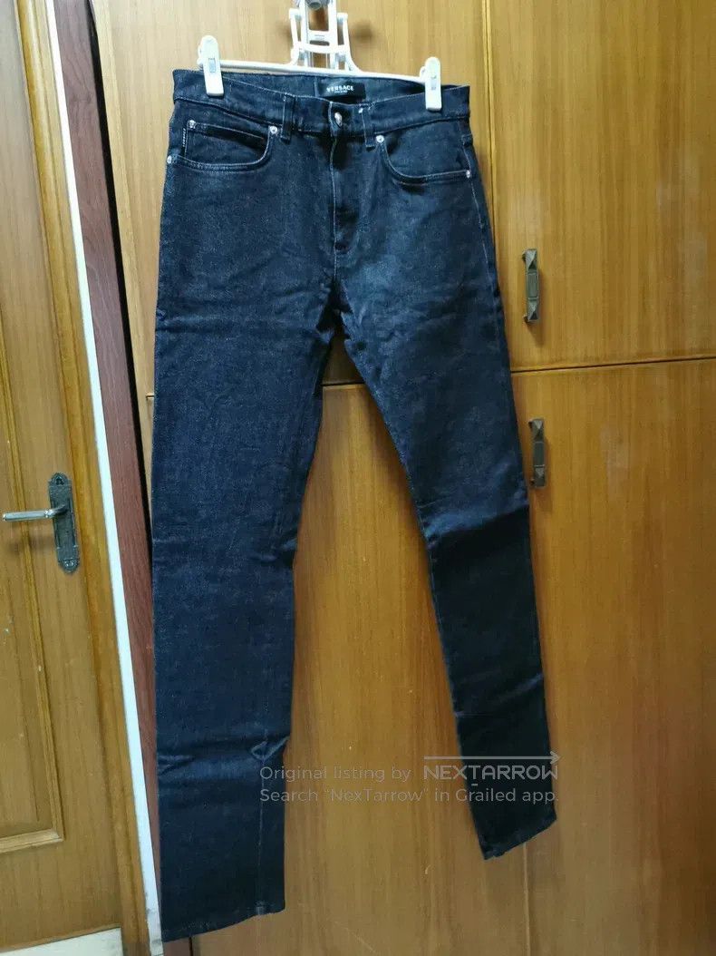 Versace Versace Black jeans Size US 33 - 1 Thumbnail