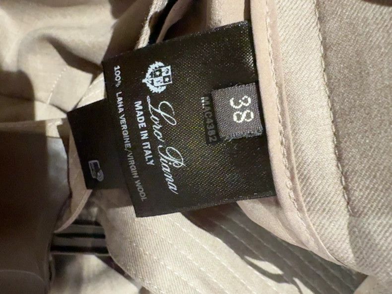 Loro Piana LORO PIANA High-Waisted Casual Pants with Built-in Belt fo Size 25" / US 0 / IT 36 - 6 Thumbnail