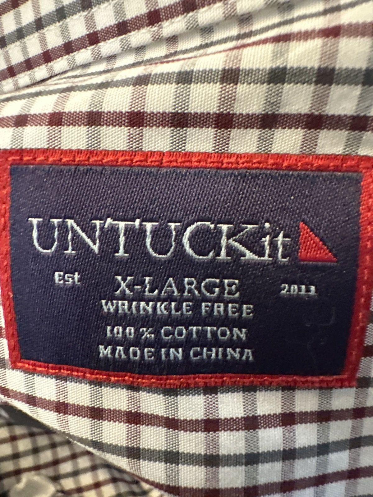 UNTUCKit Untuckit Long Sleeve Shirt Size US XL / EU 56 / 4 - 4 Thumbnail