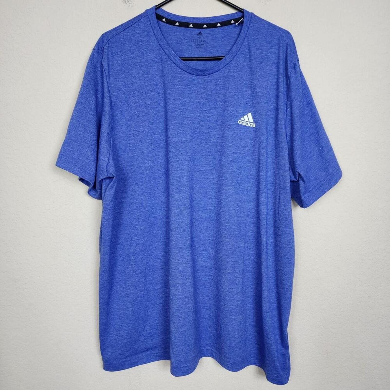 Adidas Adidas XXL Blue Tee Shirt Size US XXL / EU 58 / 5 - 1 Thumbnail