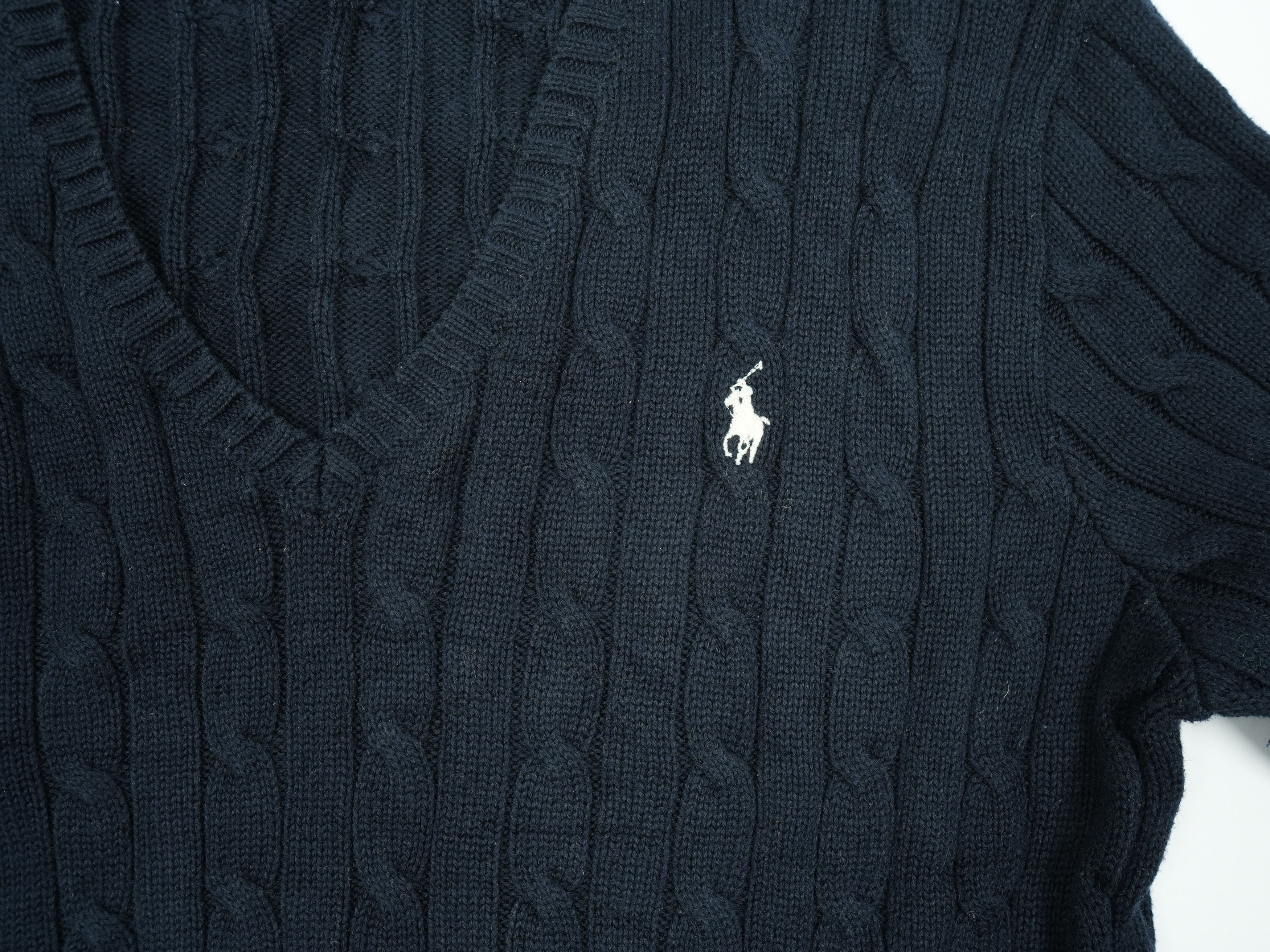 Polo Ralph Lauren Polo Ralph Lauren Knitted Jumper Sweater Size US XL / EU 56 / 4 - 4 Thumbnail