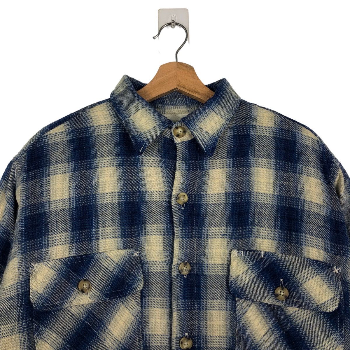 BEAUTY&YOUTH 🔥90’s Vintage Flannel Jacket Tartan Design Uniqlo Japan Size US M / EU 48-50 / 2 - 3 Thumbnail