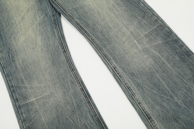 Vintage American retro high street cleanfit loose jeans Size US 32 / EU 48 - 5 Thumbnail