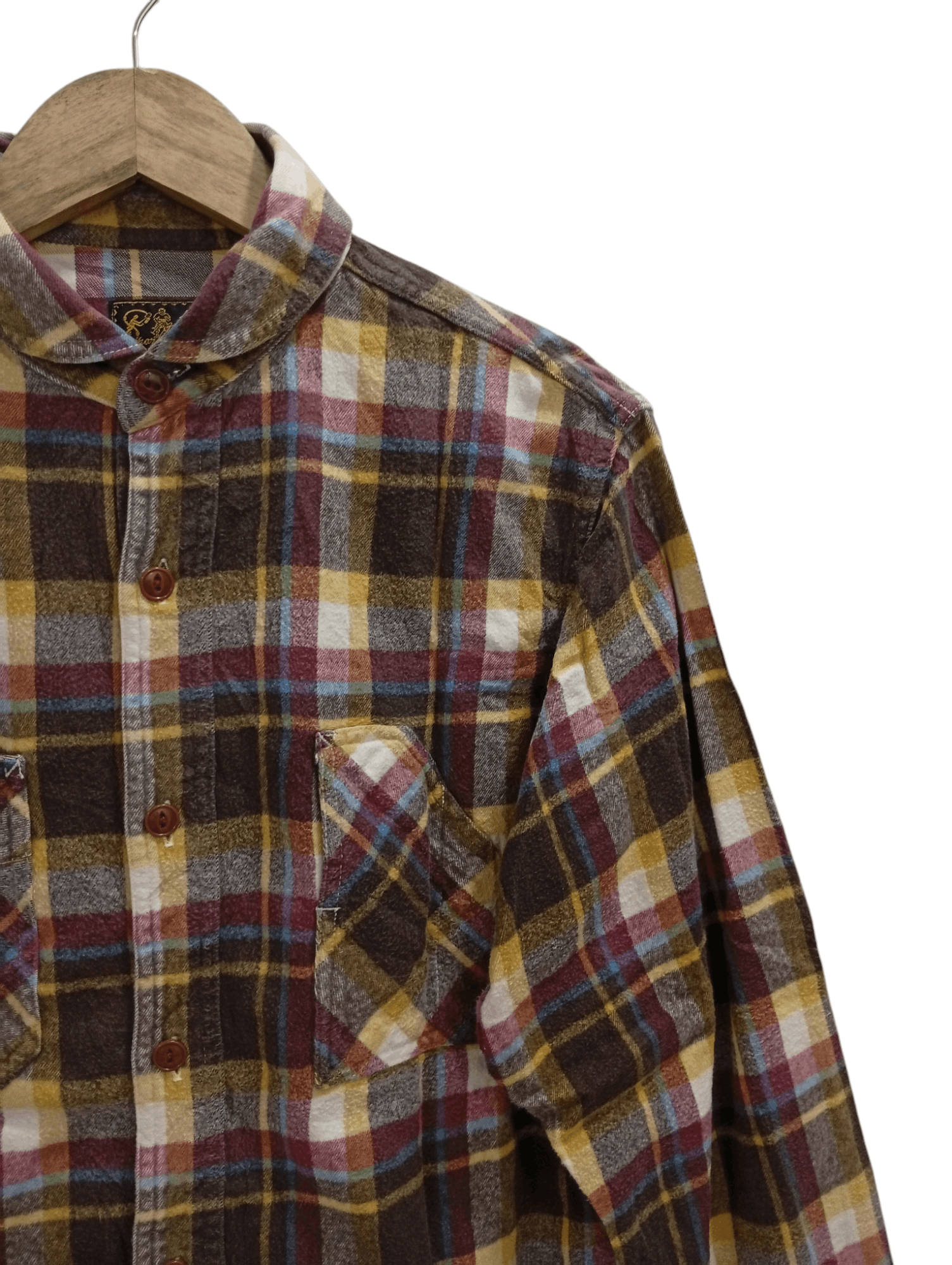 Cushman × Japanese Brand × Vintage 🔥🔥Cushman Plaid Flannel Shirt Size US M / EU 48-50 / 2 - 15 Thumbnail