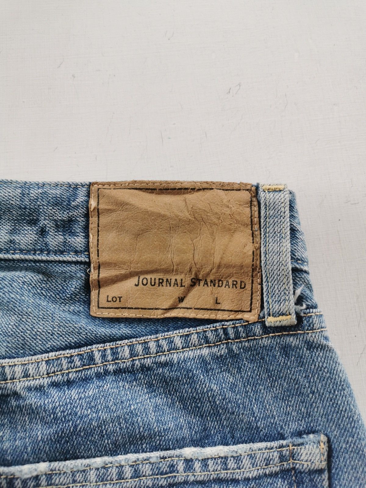 Journal Standard × Schott Journal Standard Japan Distressed Jeans Size US 30 / EU 46 - 8 Thumbnail