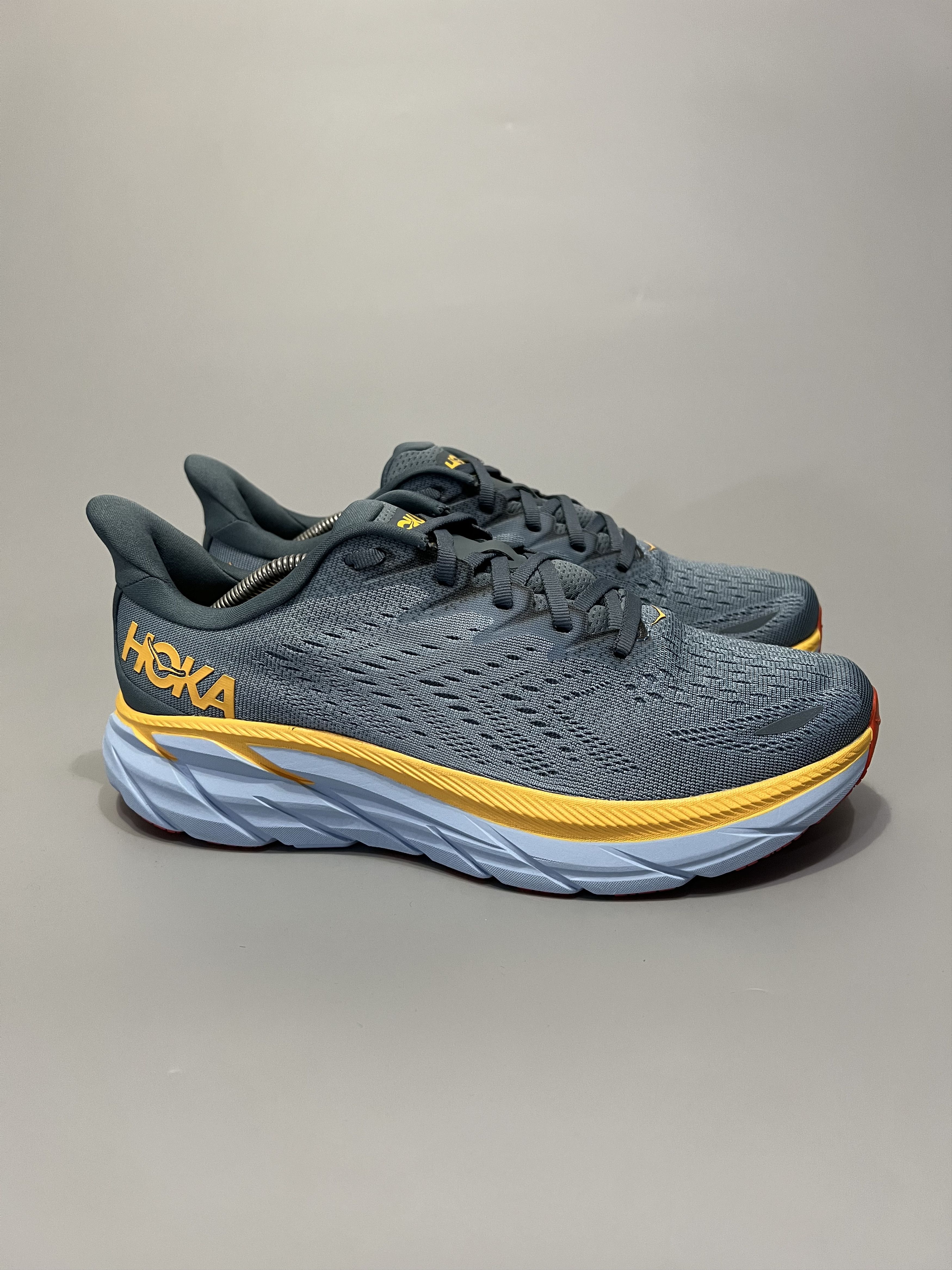 Hoka 10D Hoka One One Clifton 8 Running Shoes Walking Gym Size US 10 / EU 43 - 2 Thumbnail