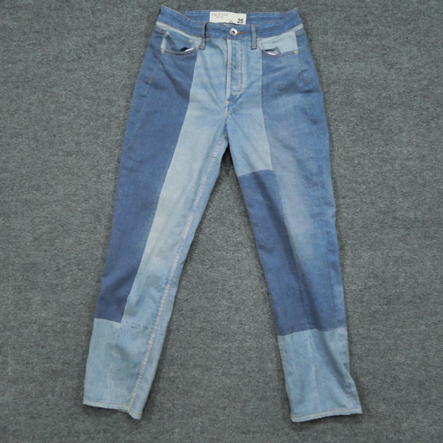 Rag & Bone **Patchwork Blue Women's 25 Regular Fit Leggings** User: **Patchwork Blue Womens 25 Regular Fit Leggings** Size 42" / US 20 - 2 Thumbnail