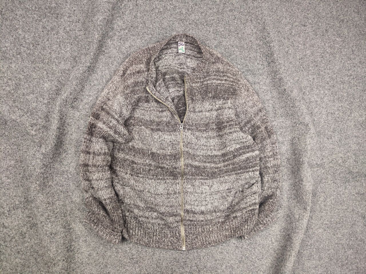 Garbstore Garbstore TDR Design Wool Blend Zip Talon Bomber sweater Size US M / EU 48-50 / 2 - 1 Thumbnail