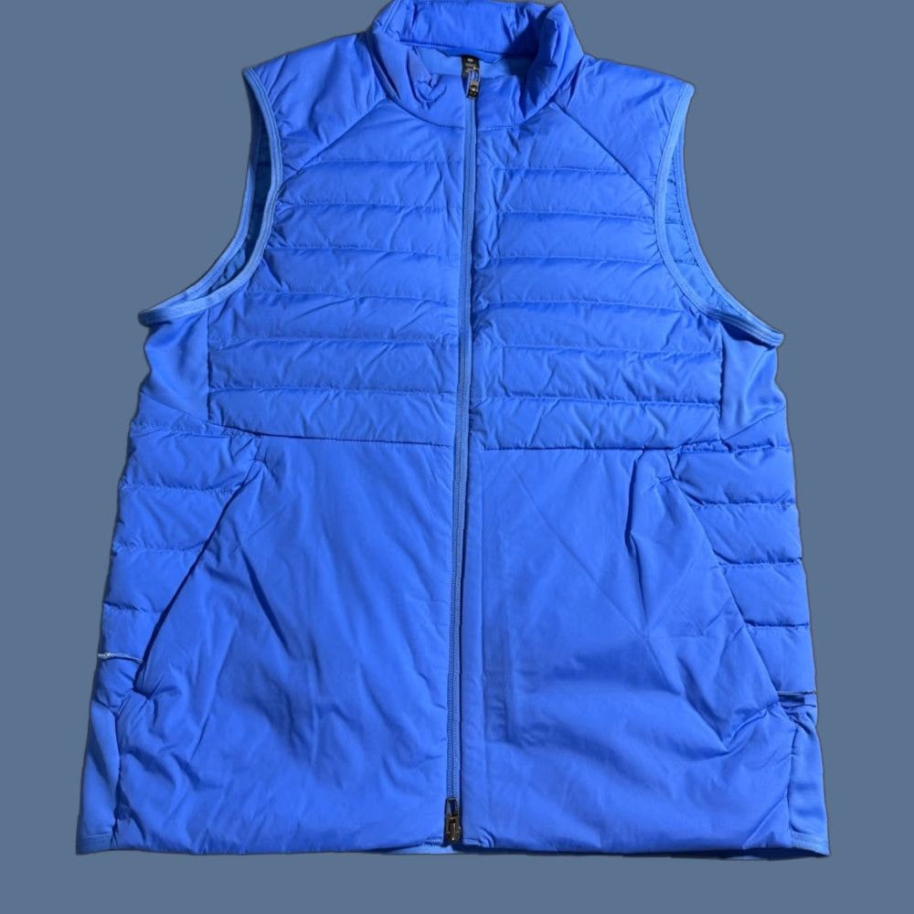 Lululemon Lululemon Down Puffer Vest Mens M Blue Goose Down 2 Way Zipper 700 Fill Size US M / EU 48-50 / 2 - 1 Thumbnail