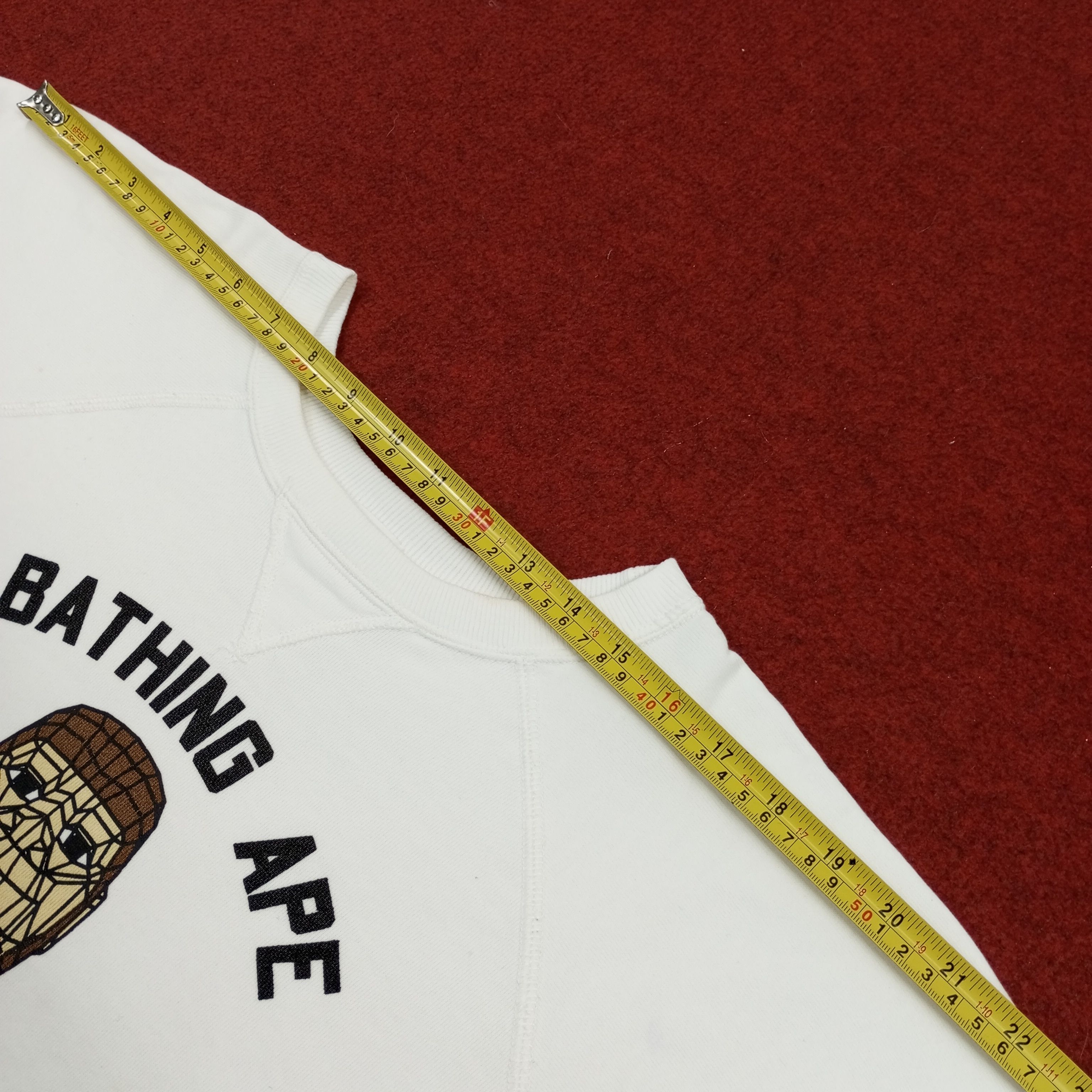 Bape × Vintage A Bathing Ape For Human Japanese Brand Streetwear Sweatshirt Size US L / EU 52-54 / 3 - 11 Thumbnail