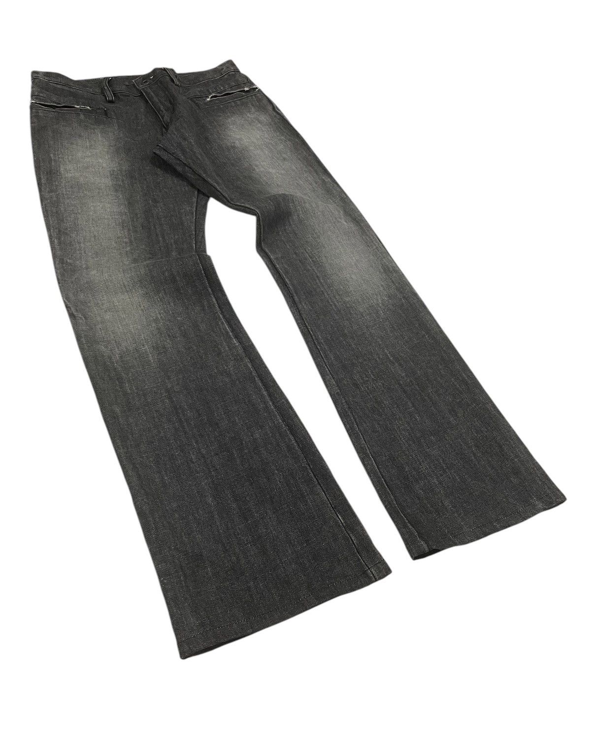 Hysteric Glamour L7 Real Hip Japan Flare Jeans Size US 30 / EU 46 - 2 Thumbnail