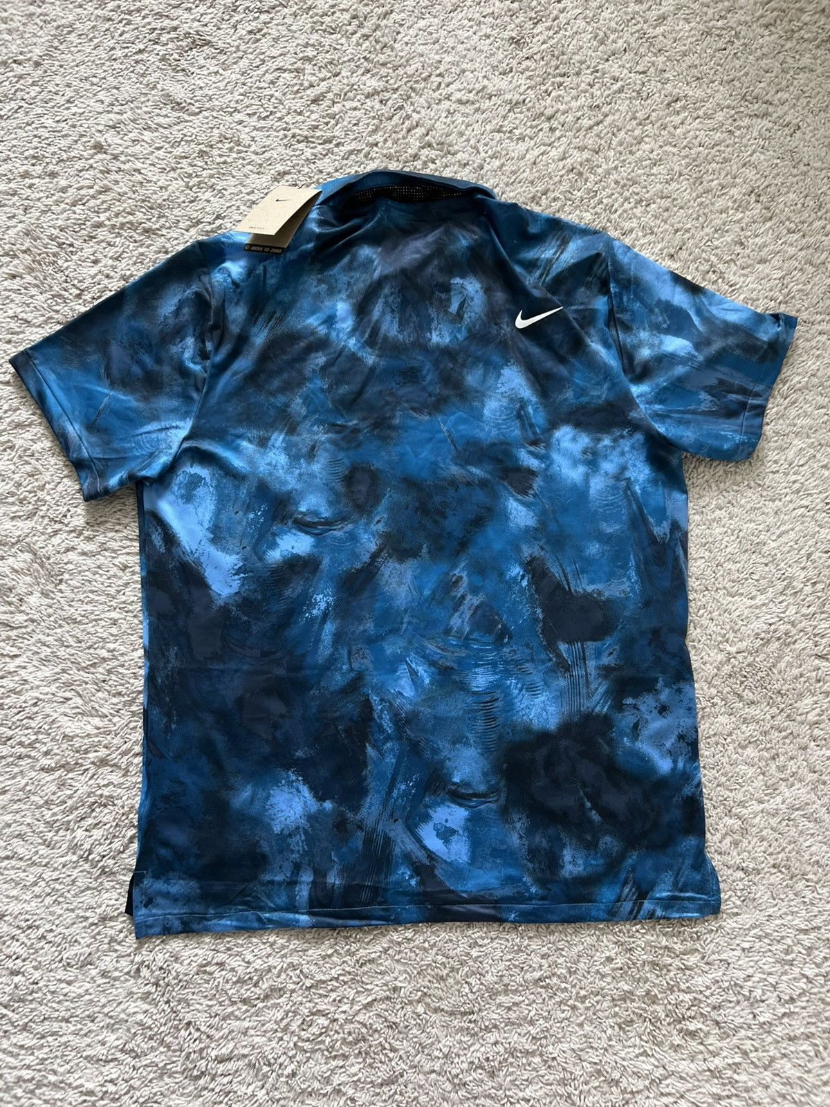 Nike Nike Golf Polo Shirt Dri-Fit Tour Blue Stretch Size US L / EU 52-54 / 3 - 6 Thumbnail