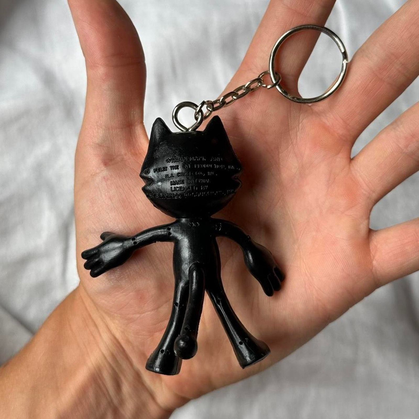 Vintage Vintage Felix The Cat Flexible Tv Show Keychain Figurine Size ONE SIZE - 5 Thumbnail