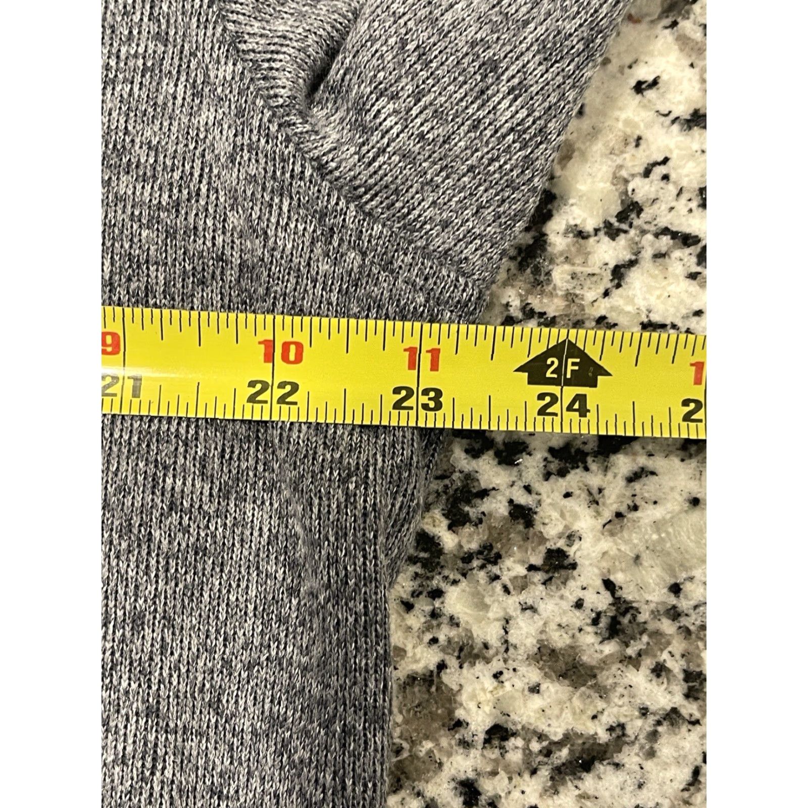 Rhone Rhone Gray Sweater 1/4 Zip Polyester Pullover Mens XL Size US XL / EU 56 / 4 - 4 Thumbnail