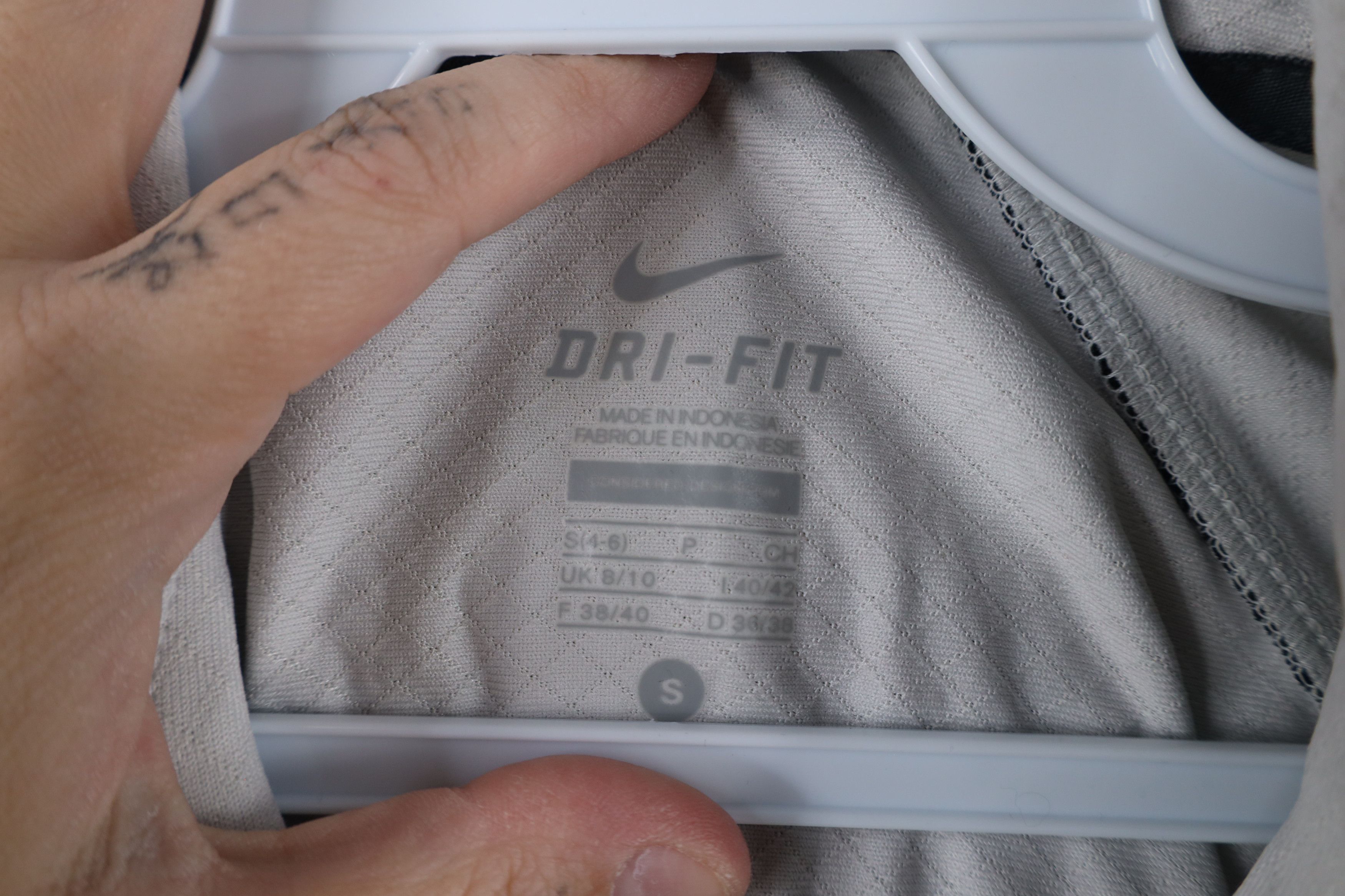 Nike × Vintage Deadstock Vintage Nike States Army Westpoint Polo Shirt Gray Size S / US 4 / IT 40 - 13 Thumbnail