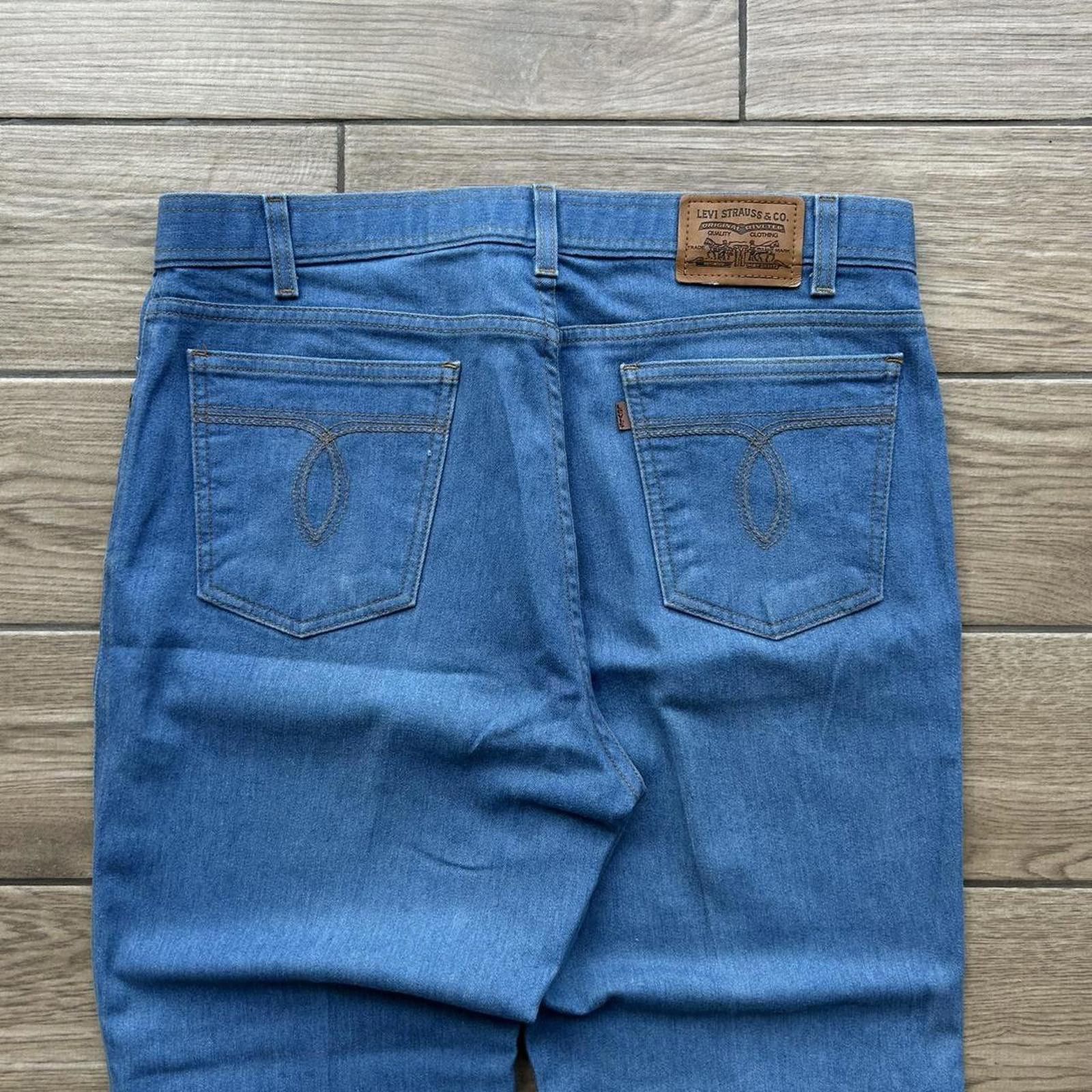 Levi's Vintage 90’s Light Wash Levi’s Orange Tab Straight Jeans Size US 36 / EU 52 - 2 Thumbnail