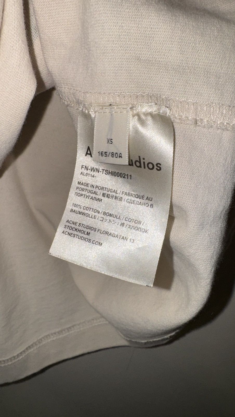 Acne Studios Acne Studios Propaganda vintage t shirt big logo Size US S / EU 44-46 / 1 - 5 Thumbnail