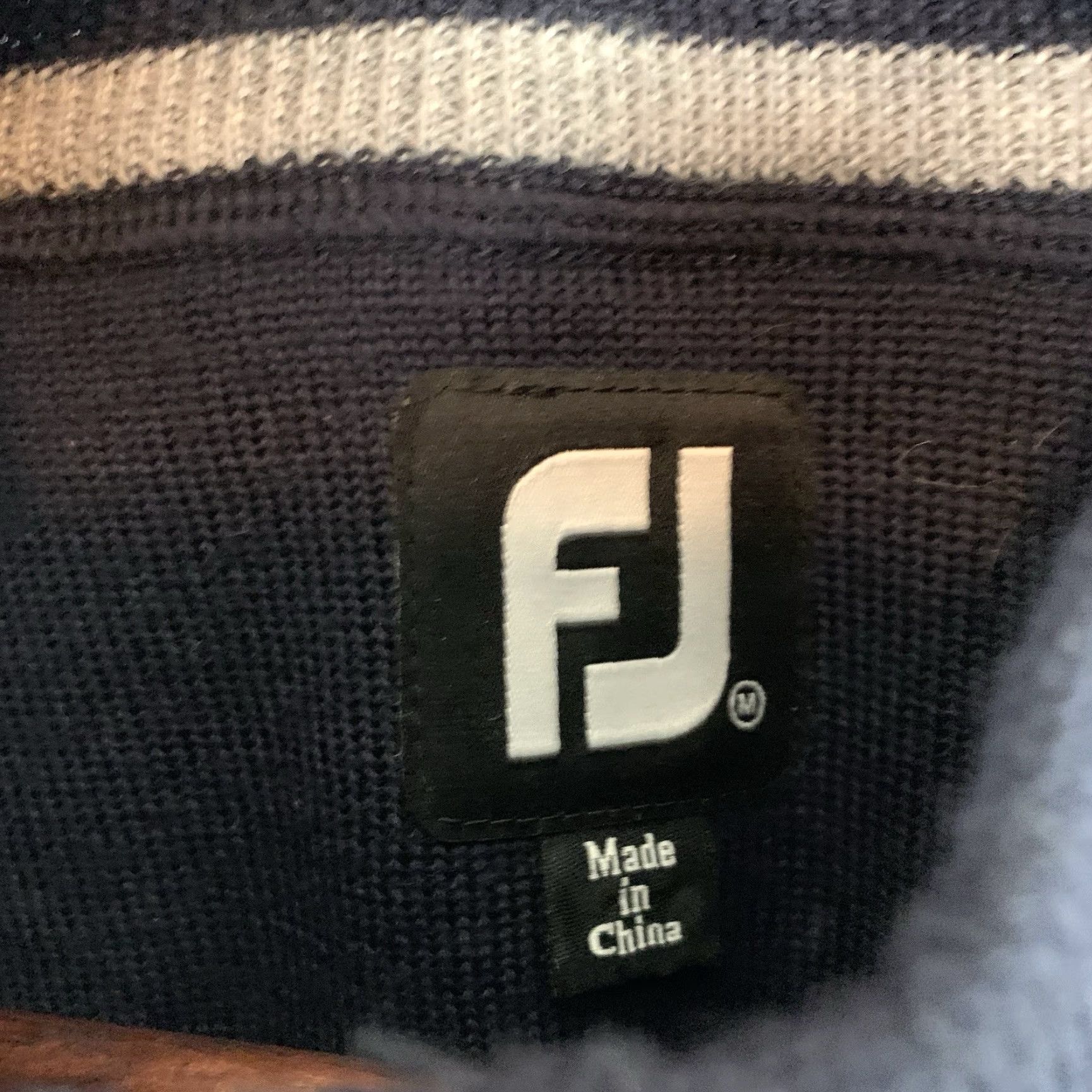 Footjoy FootJoy Sweater 1/4 Zip Mens M Navy Wool Knit Pullover Golf Preppy Business Casual Work Shirts? Size US M / EU 48-50 / 2 - 5 Thumbnail