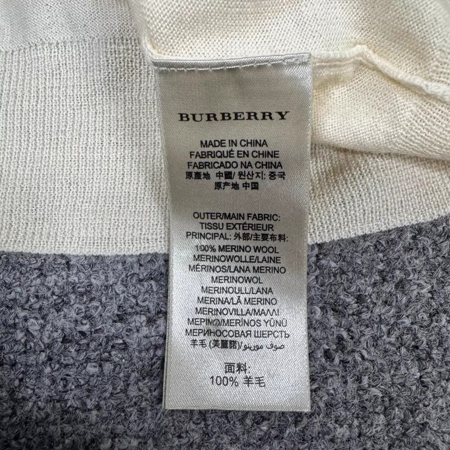 Burberry Burberry knit cardigan S 99 new Size S / US 4 / IT 40 - 6 Thumbnail