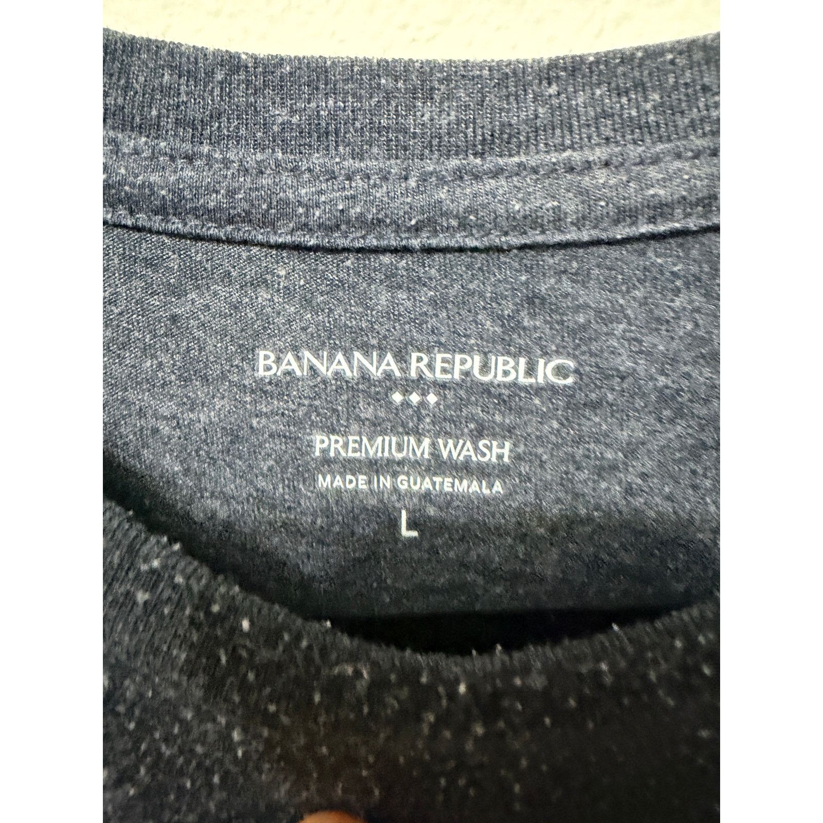 Banana Republic Preowned Men's Banana Republic Premium Wash T-shirt Sz L Size US L / EU 52-54 / 3 - 3 Thumbnail
