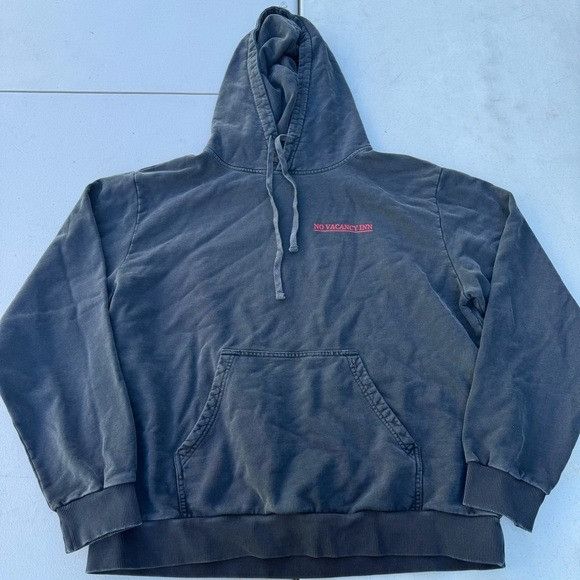 Designer × No Vacancy Inn NEW NO VACANCY INN BLACK CANCELLED FLAMING X HOODIE SZ LARGE Size US L / EU 52-54 / 3 - 4 Thumbnail