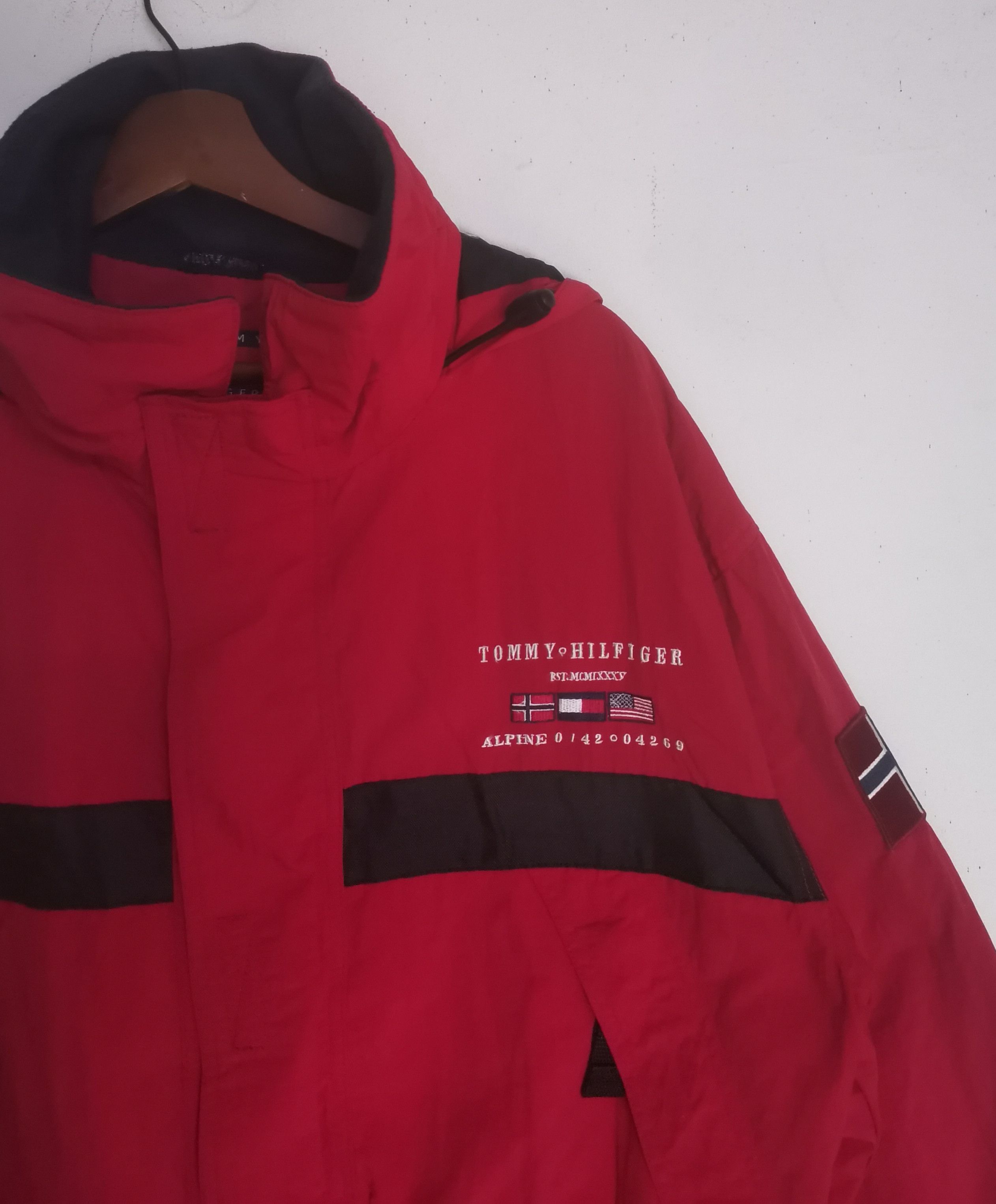 Tommy Hilfiger × Vintage Rare vintage Tommy Hilfiger parka hoodies Size US M / EU 48-50 / 2 - 2 Thumbnail