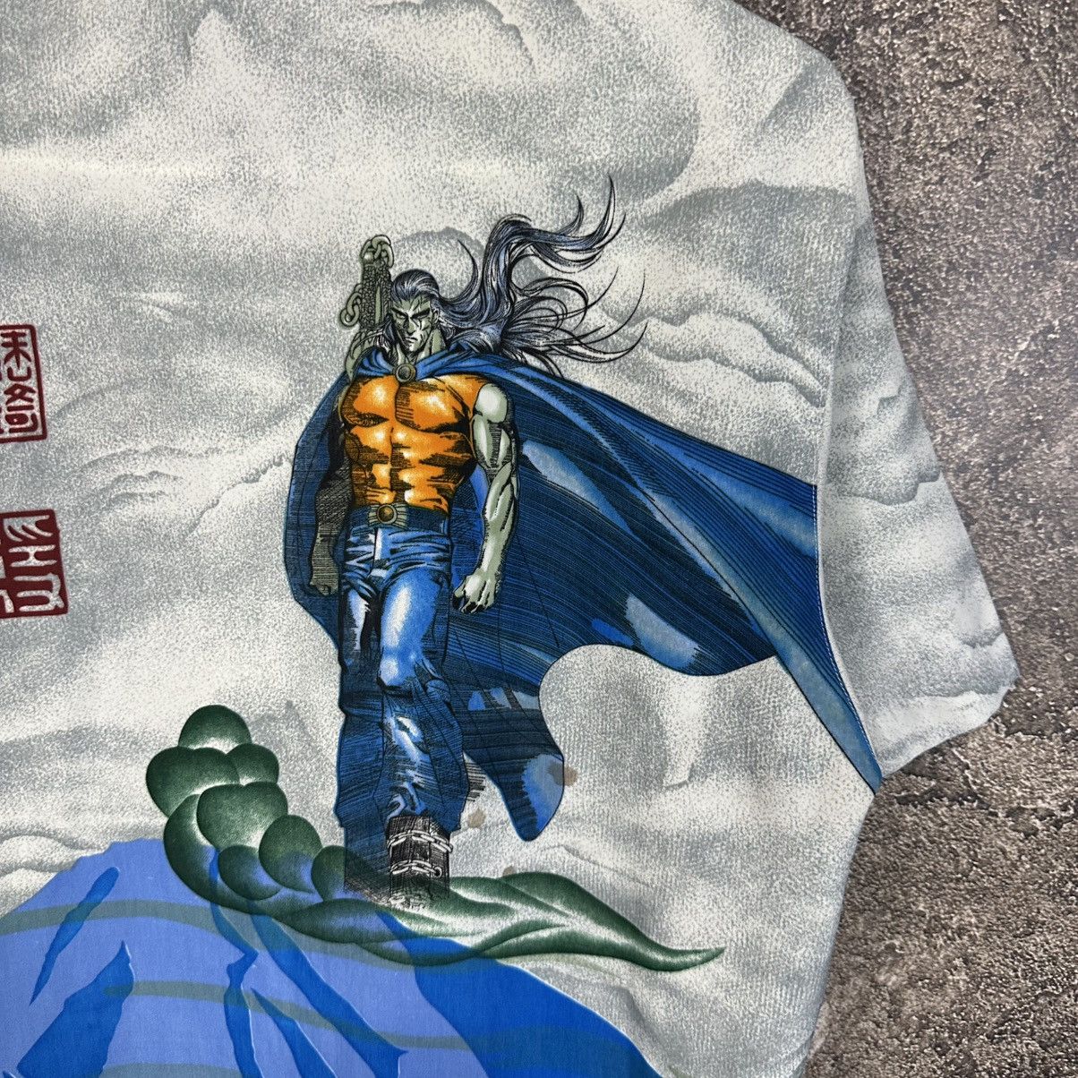 Anime Vintage Anime Berserk AOP Crazy Design Shirt Size US XL / EU 56 / 4 - 19 Thumbnail