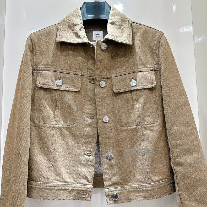 Hermes Hermes Caramel Denim Jacket Size XS / US 0-2 / IT 36-38 - 3 Thumbnail