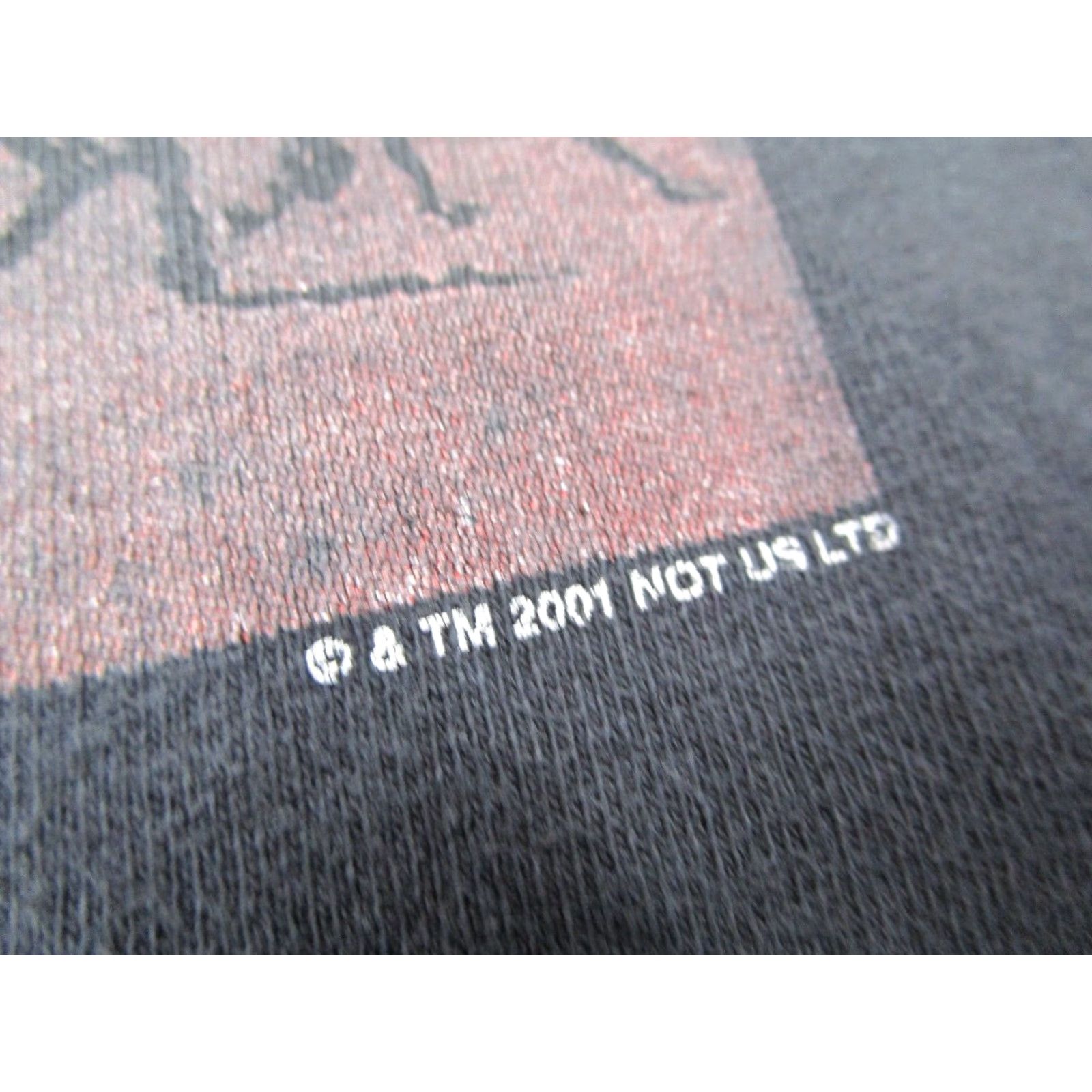 Vintage VINTAGE U2 Mens T-Shirt XL Black 2001 Music Tour Retro Rock Cotton Short Sleeve Size US XL / EU 56 / 4 - 4 Thumbnail