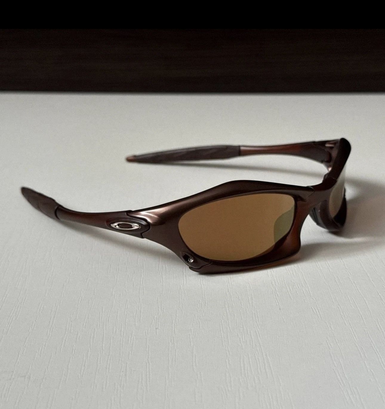 Vintage Oakley Polarized Brown Sunglasses Y2K